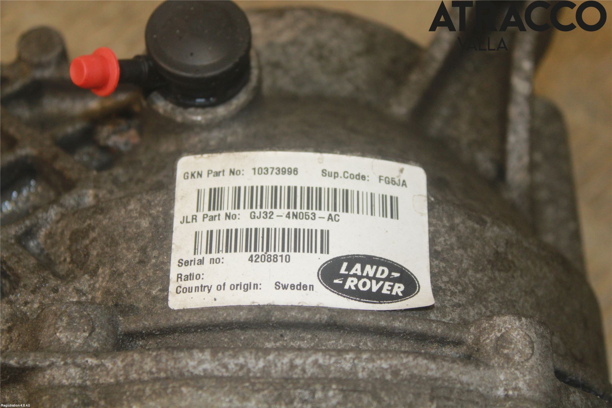 Landrover LAND ROVER RANGE ROVER EVOQUE (L538) 11-18 Bakväxel-Diff