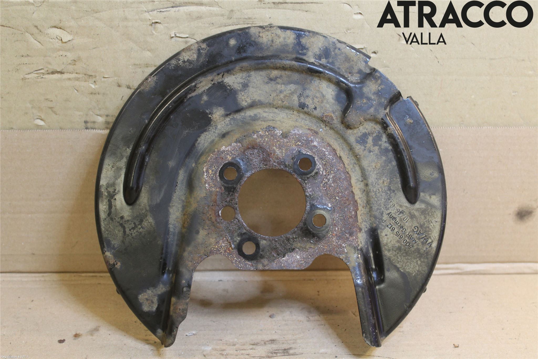 Volkswagen VW GOLF / E-GOLF VII 13-20 Bromssköld Bak