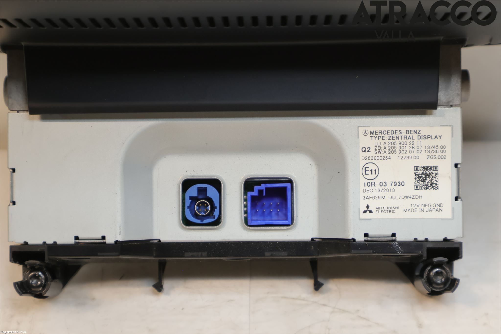 Mercedes-Benz MB C-KLASS (W205) 14-21 Multifunktionsdisplay