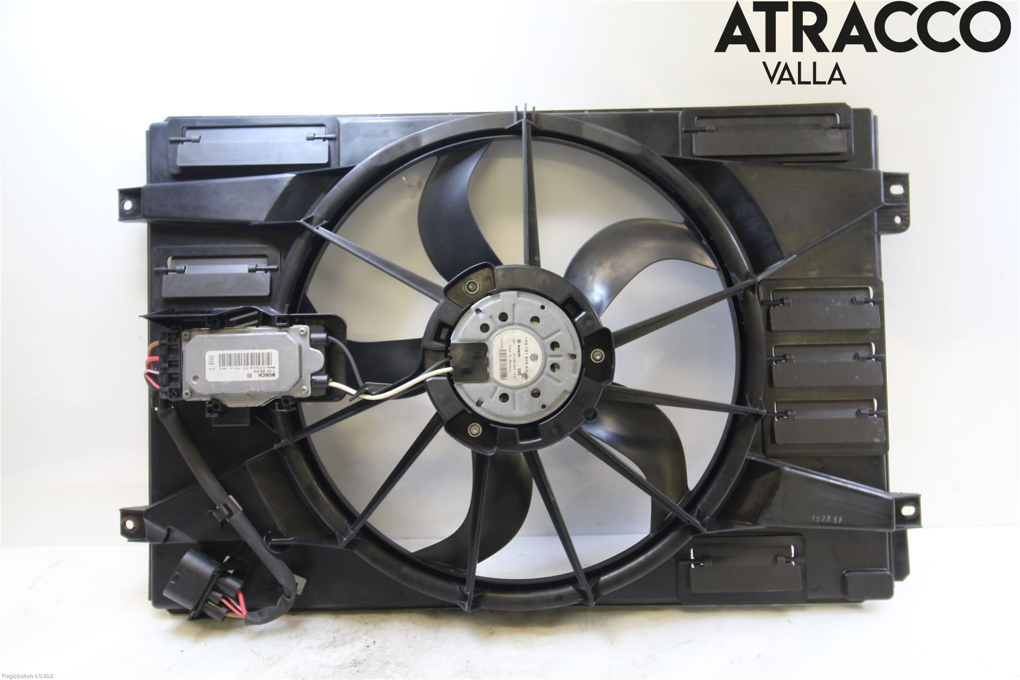 Volkswagen VW GOLF VI 09-13 Kylfläktkåpa