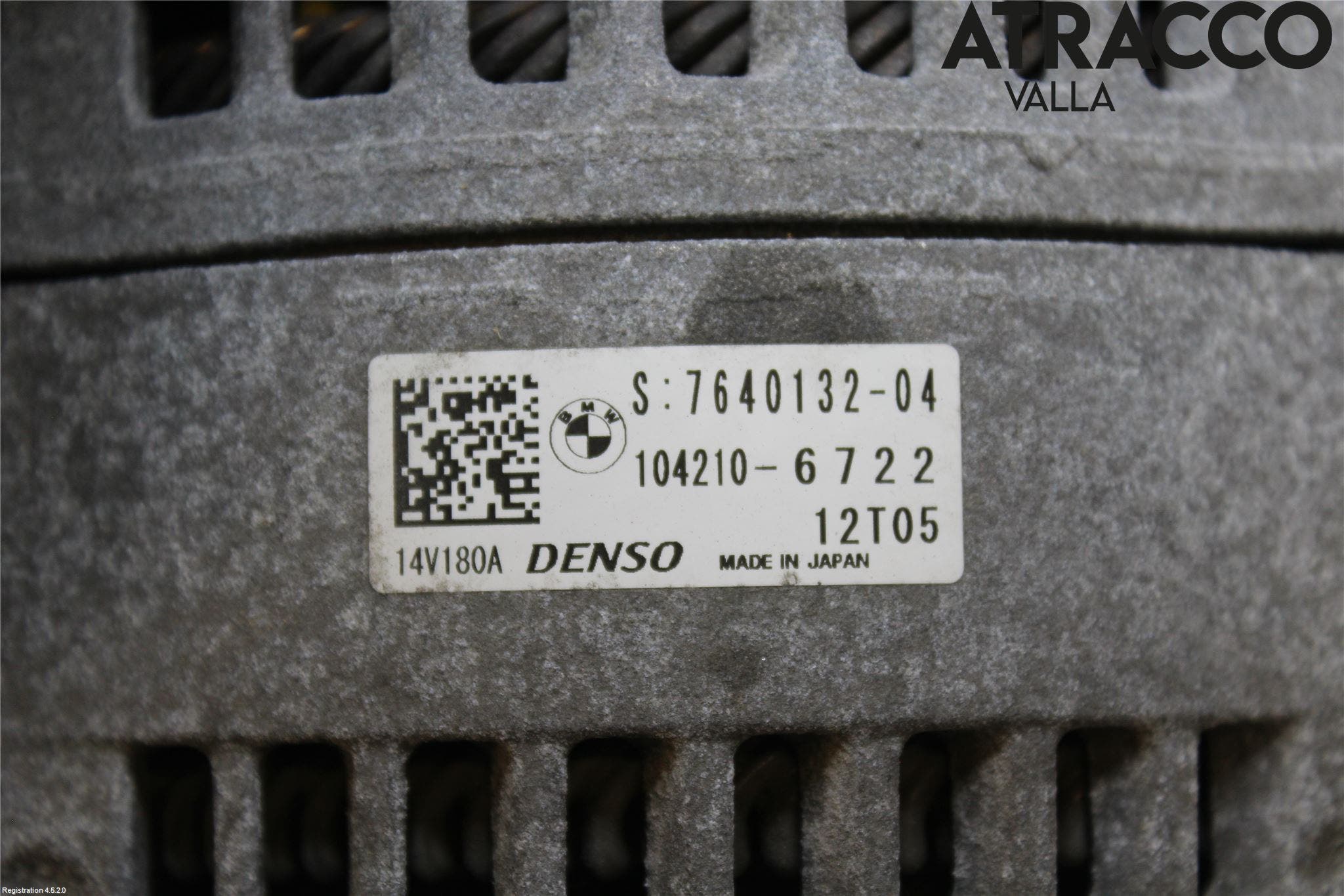 BMW 3 F30/F31/F80 12-19 Generator