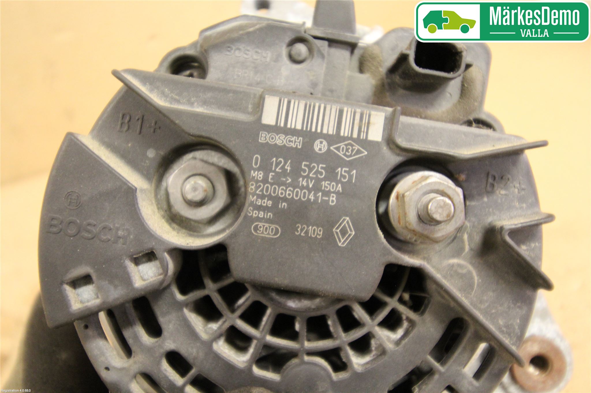 Renault MEGANE III 09-15 Generator