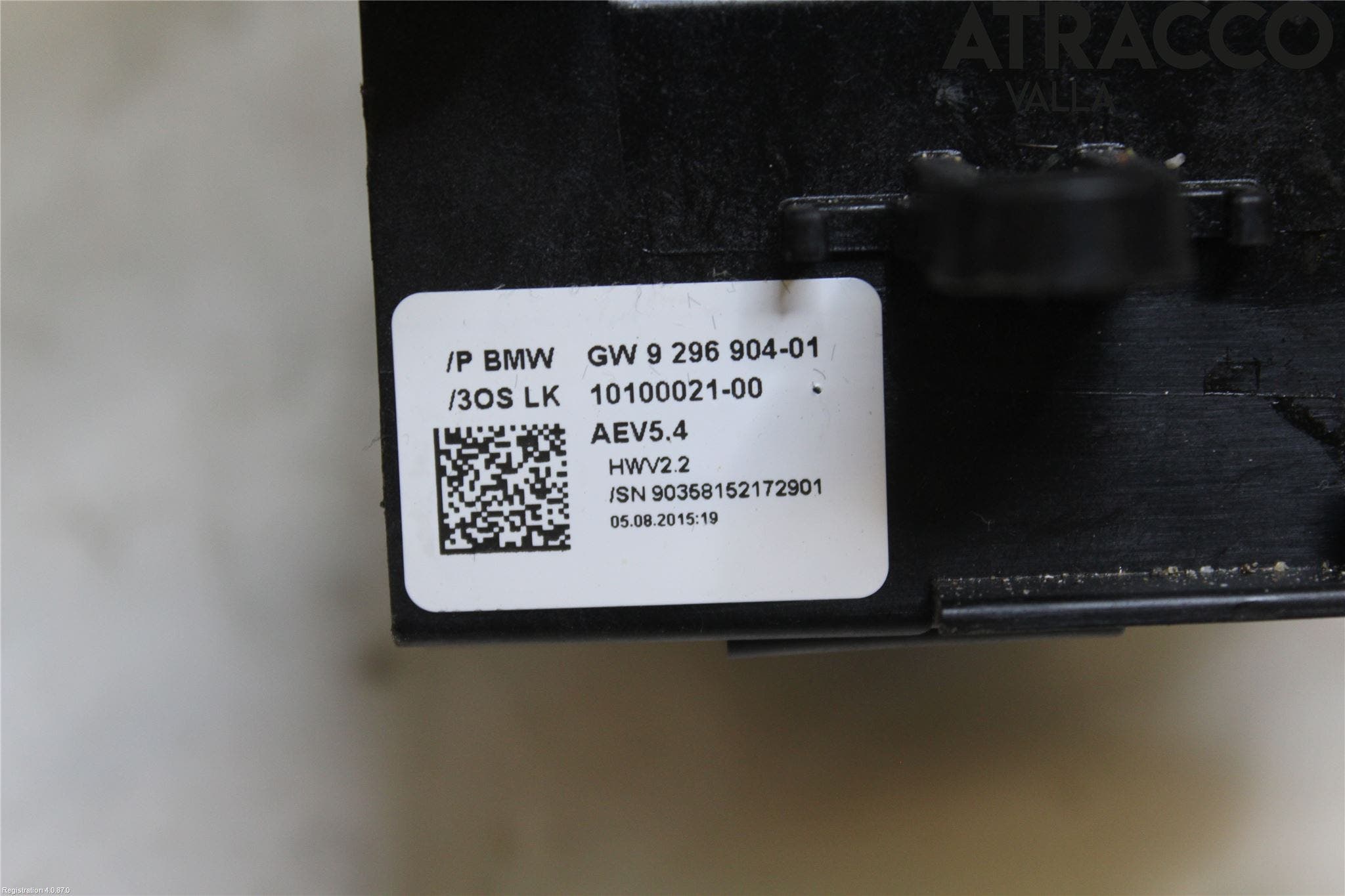 BMW 5 F10/F11/F18 09-17 Växelspak