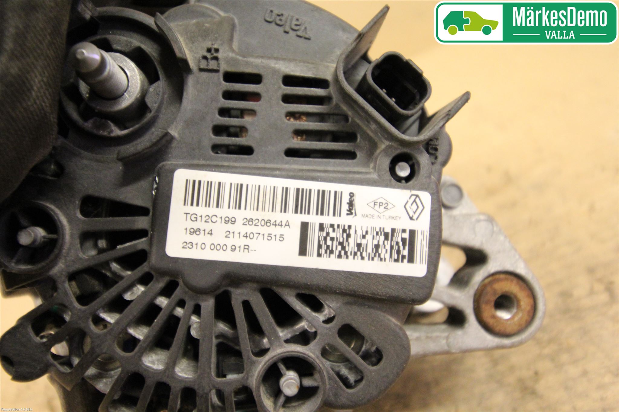 Dacia SANDERO/STEPWAY 13-20 Generator