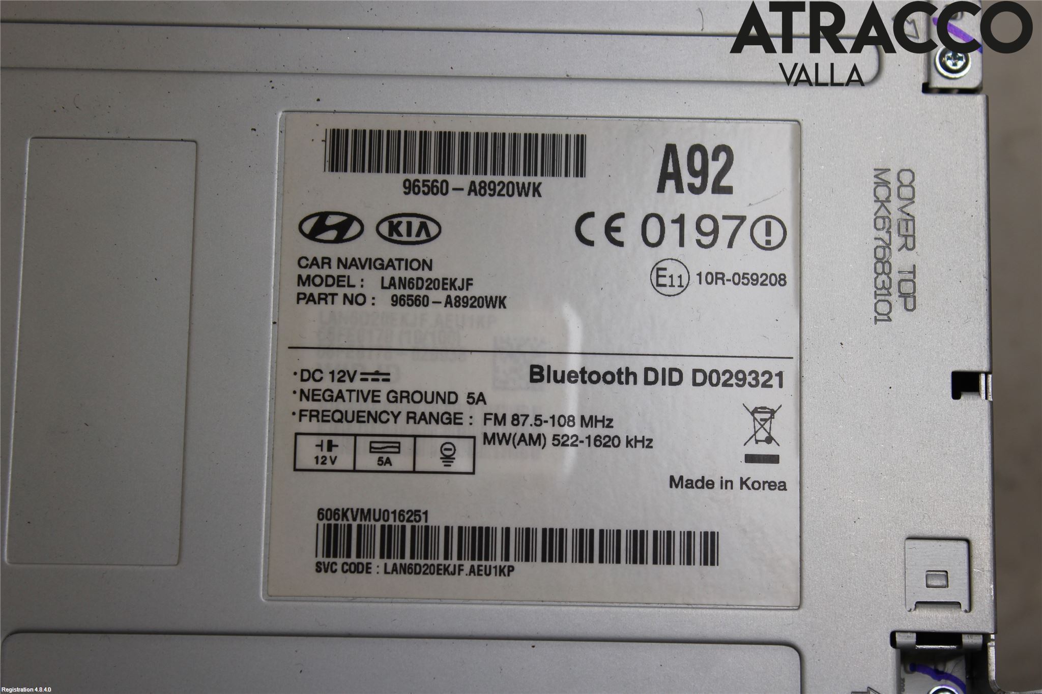 Kia OPTIMA 16-20 Gps Navigator