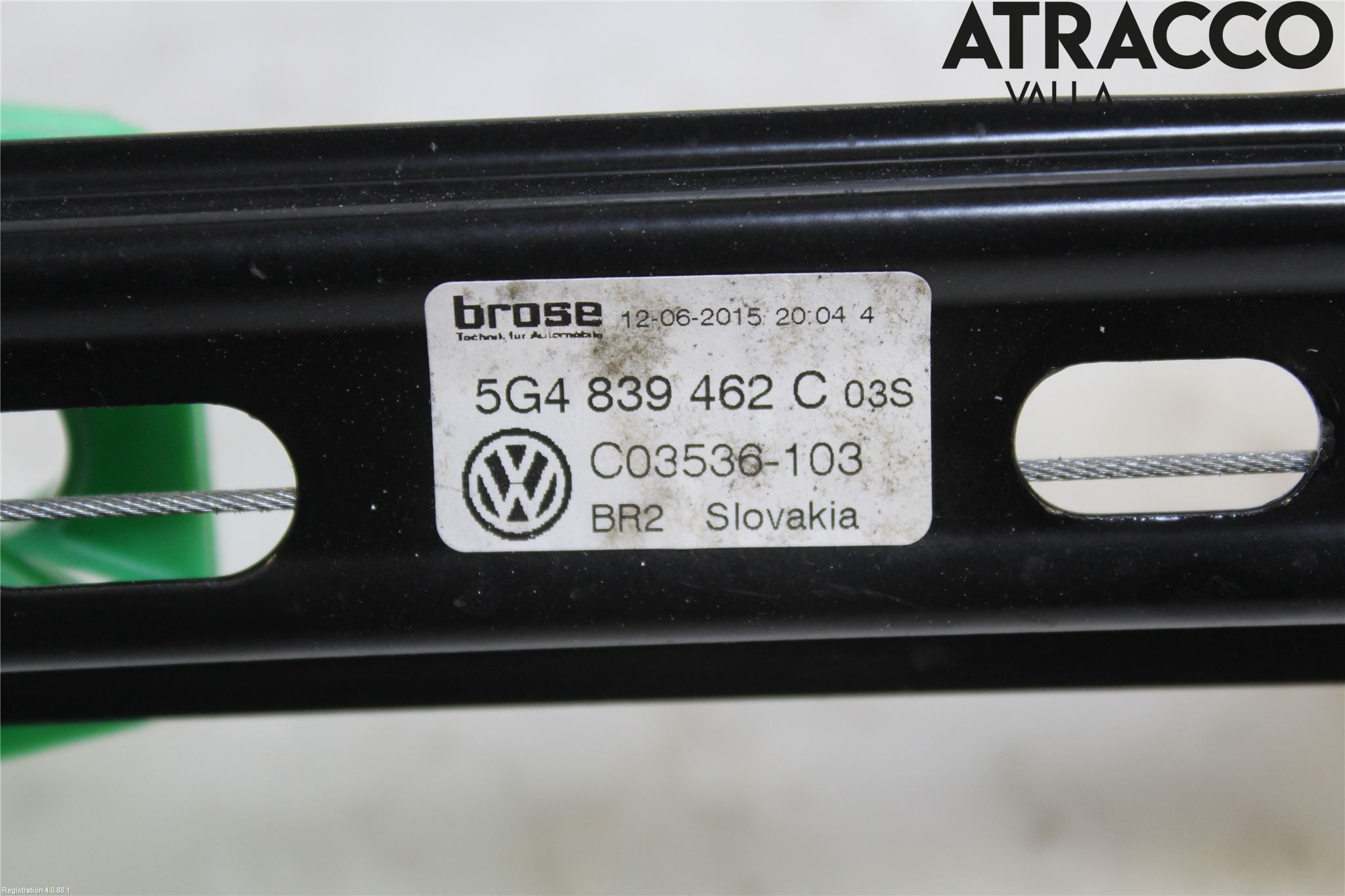 Volkswagen VW GOLF / E-GOLF VII 13-20 Fönsterhiss El Kompl