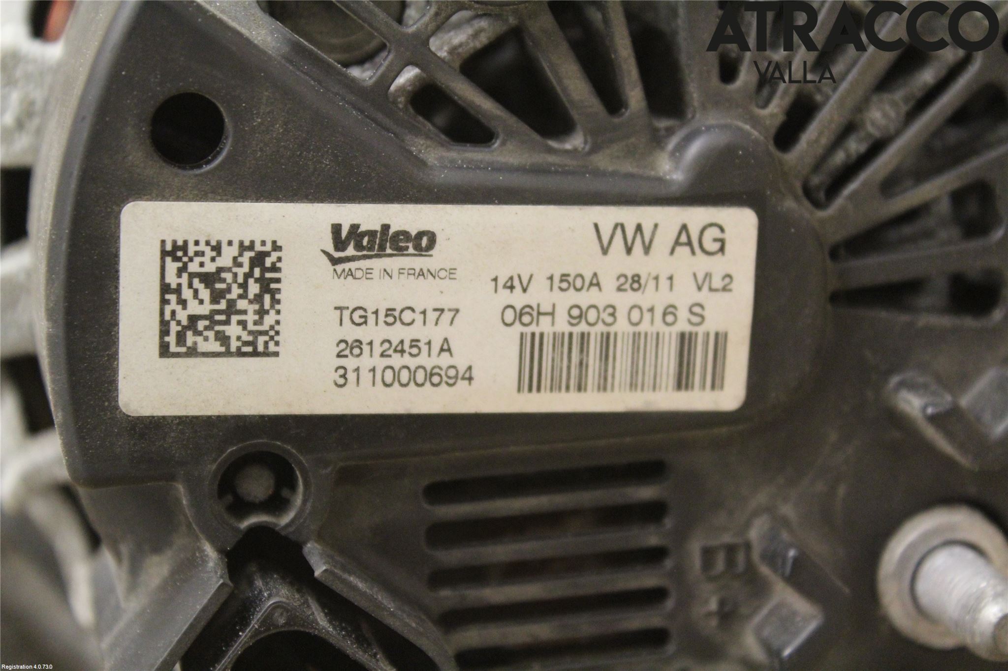 Audi A6/S6 4G 11-18 Generator
