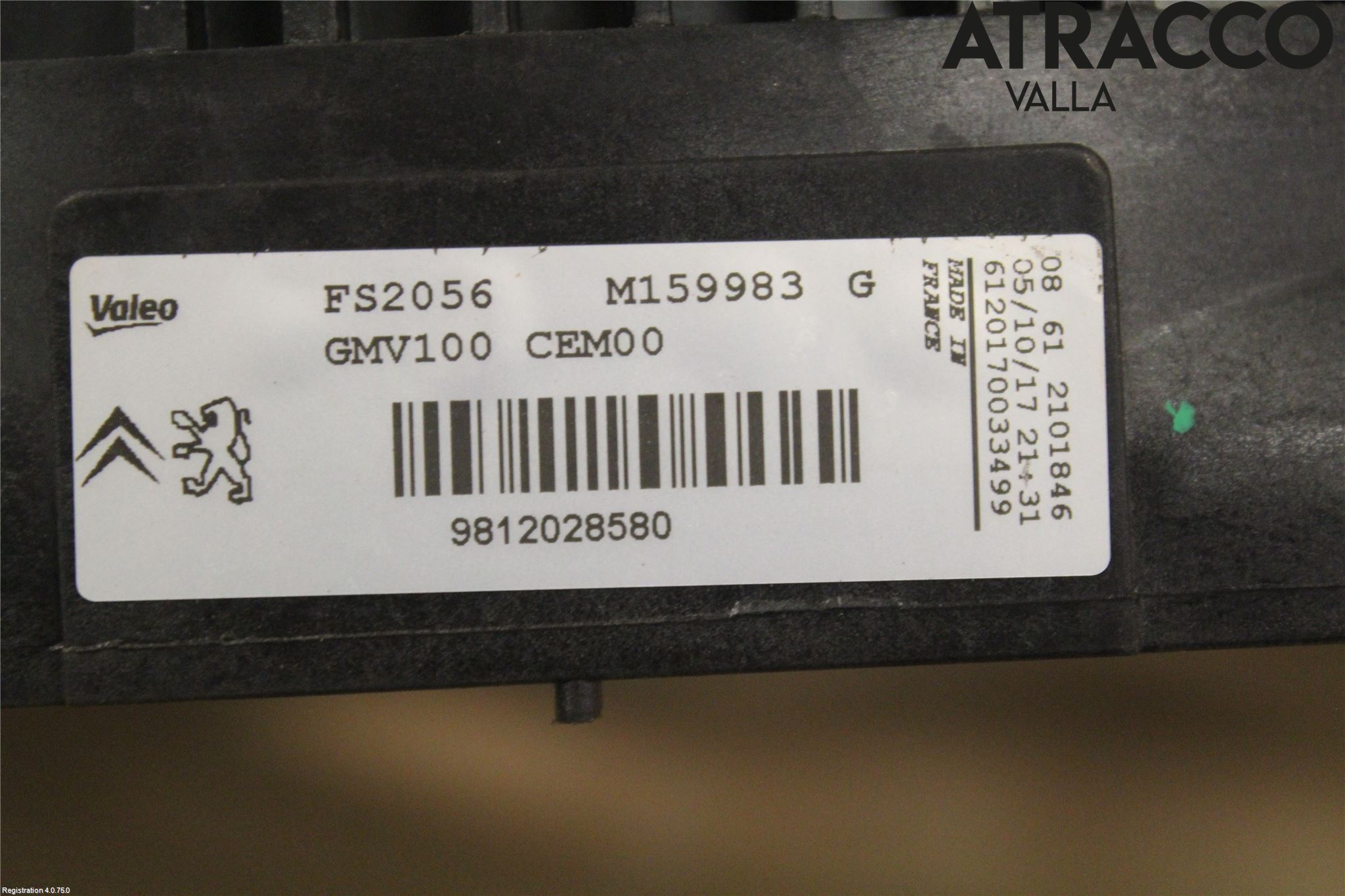 Peugeot 2008 13-20 Kylfläkt El