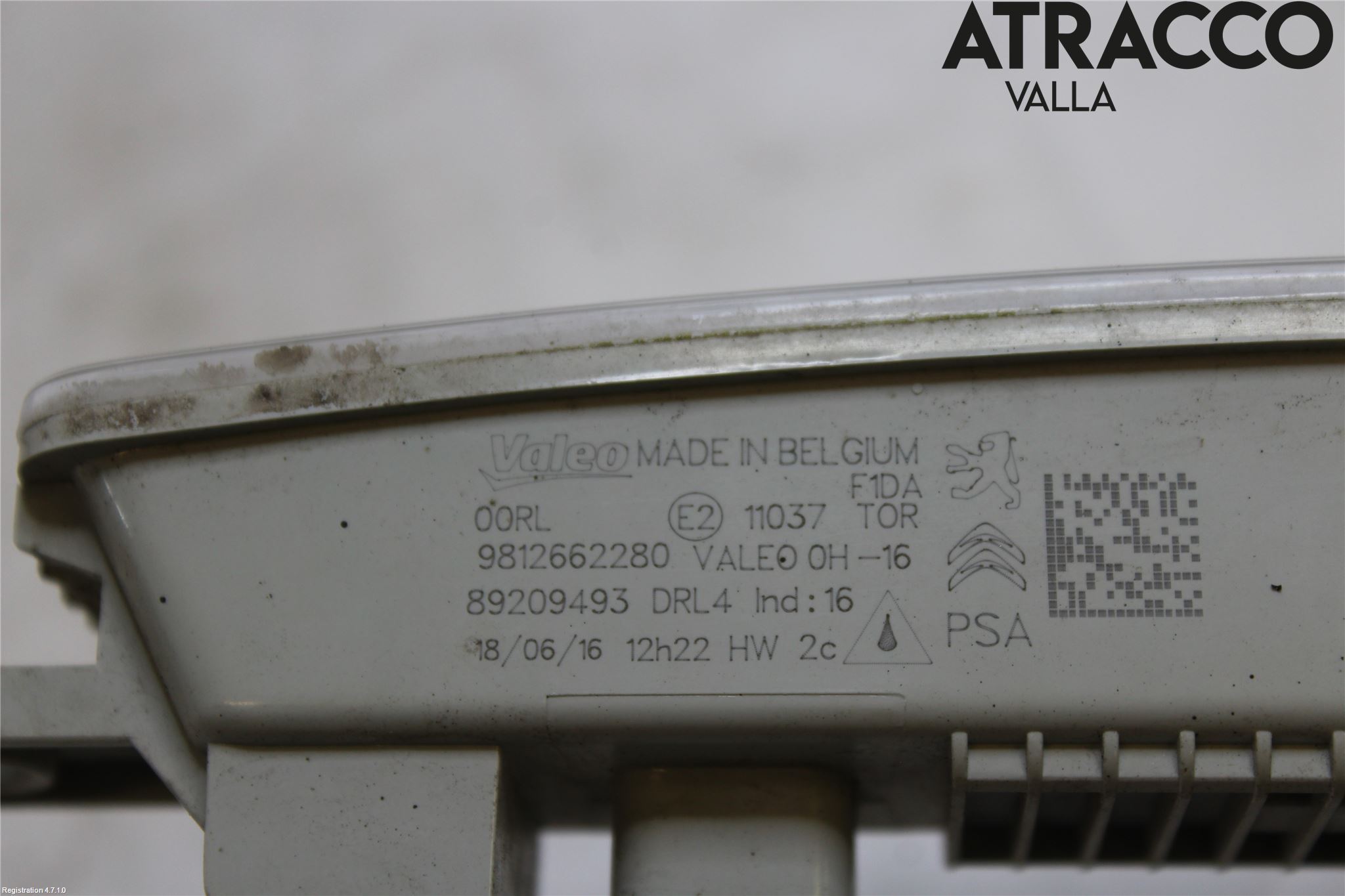 Citroen C3 10-17 Positionsljus Fram Vä