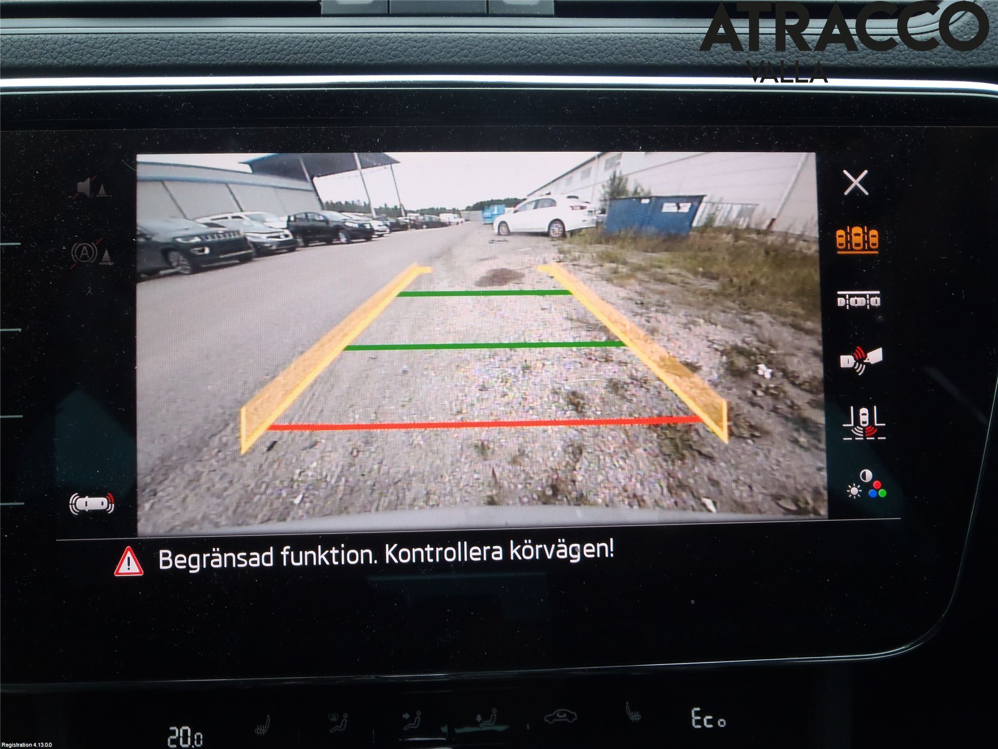 Skoda SUPERB 16-24 Multifunktionsdisplay