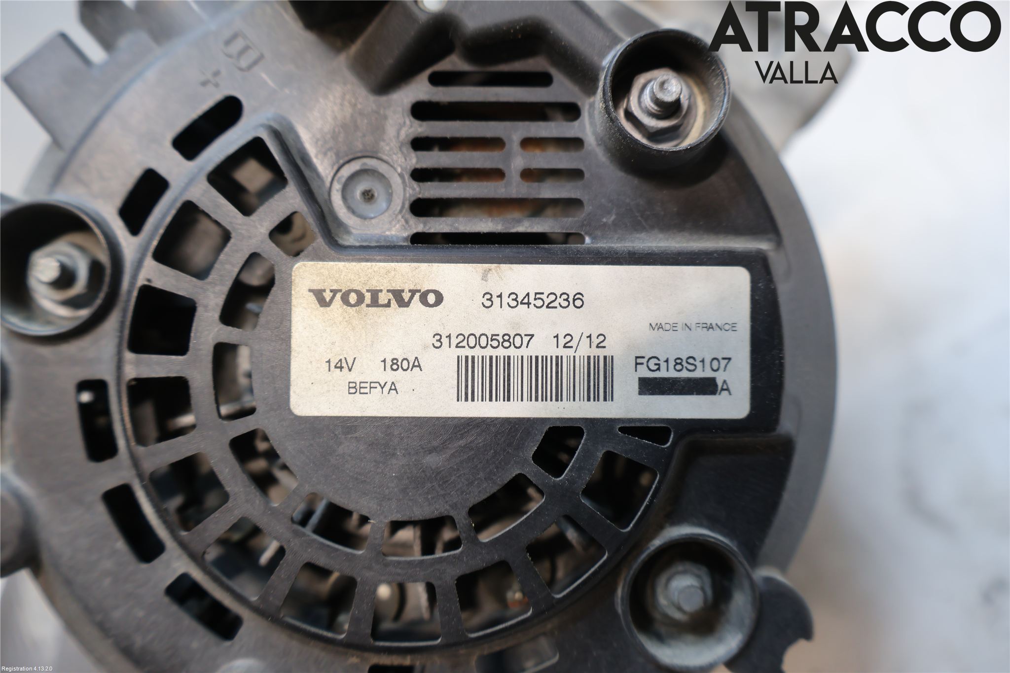 Volvo S80 07-13 Generator