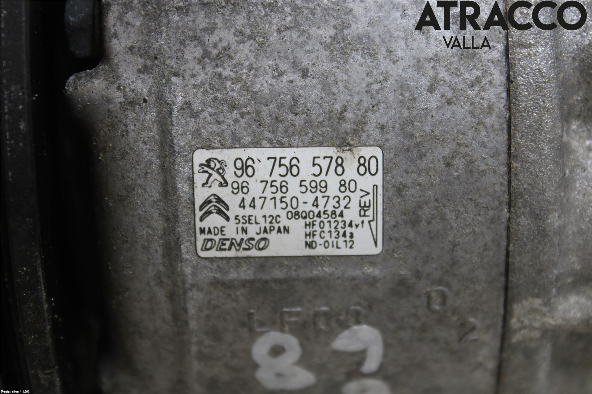 Peugeot 308 14-21 Ac Kompressor