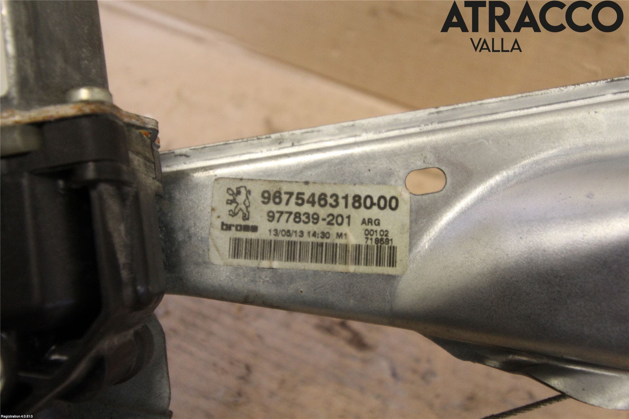 Peugeot 308 08-13 Fönsterhiss El Kompl