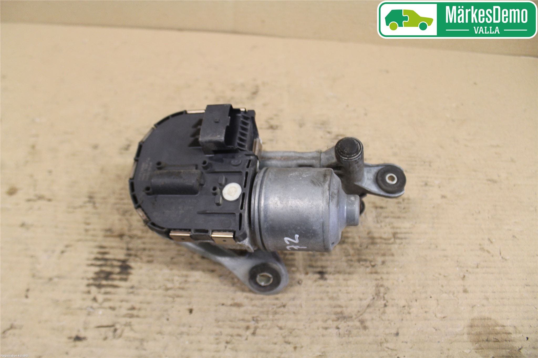 Peugeot 407 Torkarmotor Vindruta