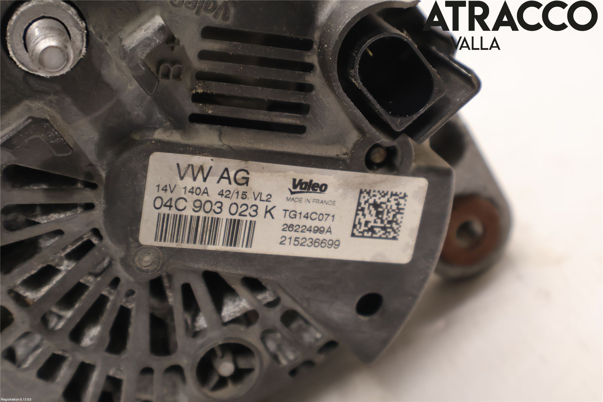 Volkswagen VW GOLF SPORTSVAN 15-20 Generator