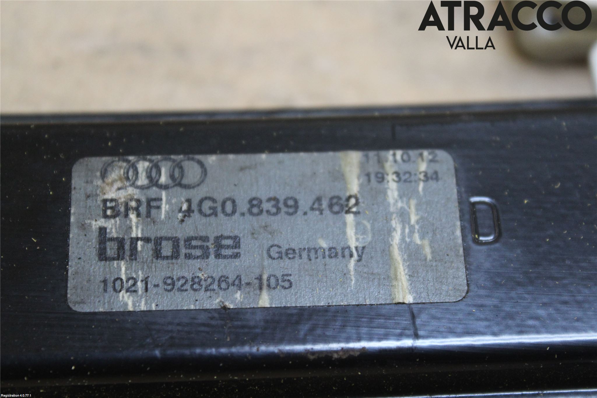 Audi A6/S6 4G 11-18 Fönsterhiss El Kompl