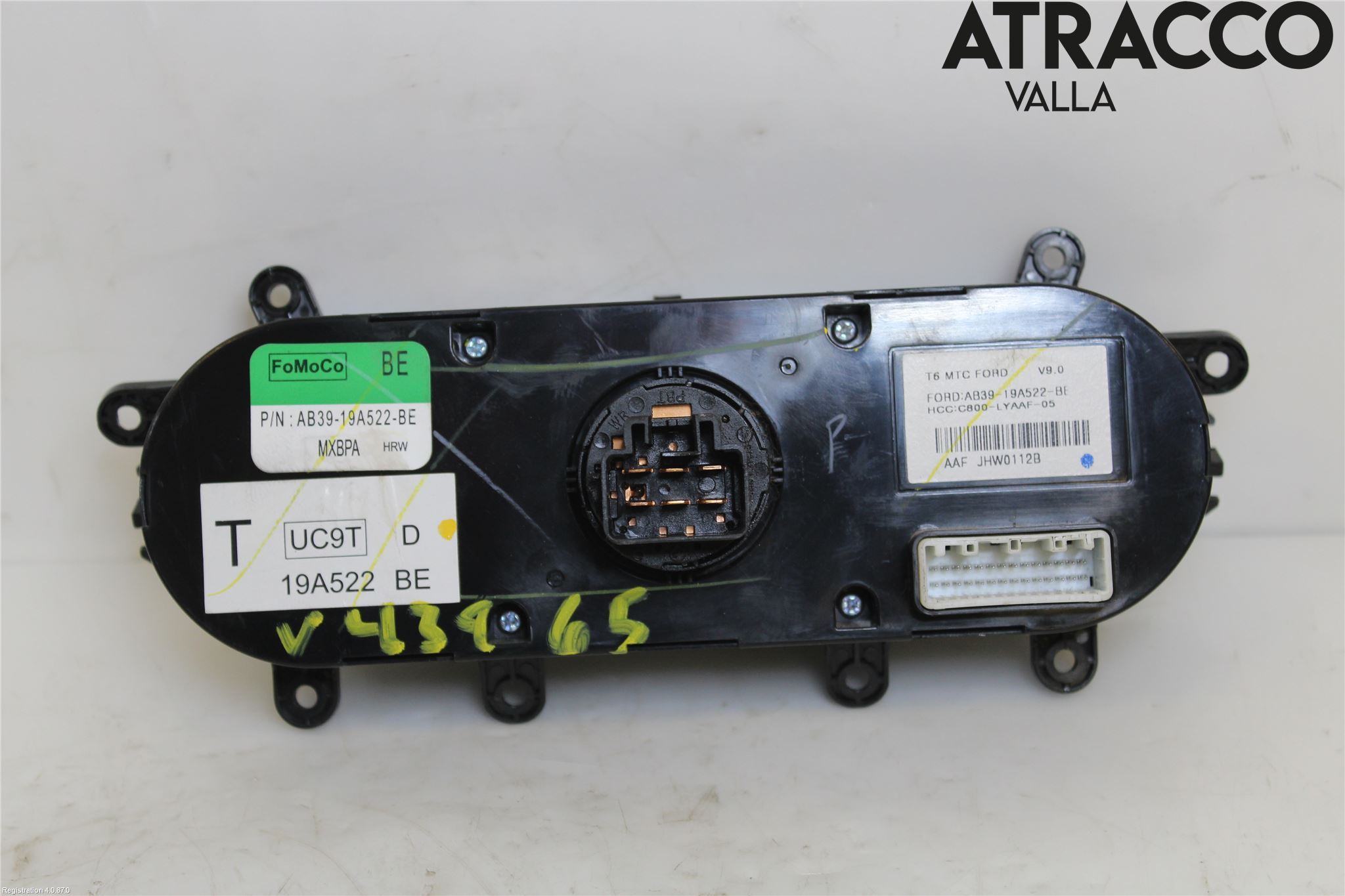 Ford RANGER EU 12-23 Ac Styrenhet Ac Manöveren