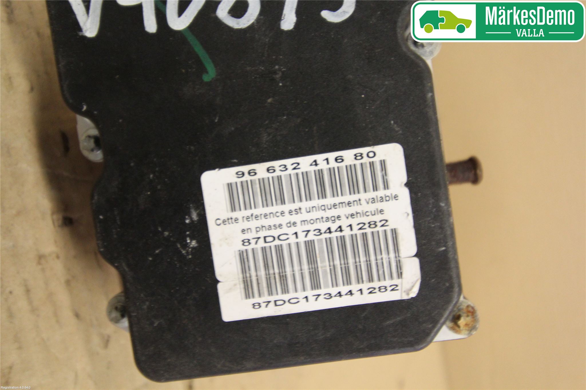 Peugeot 307     05-08 Abs Hydraulaggregat