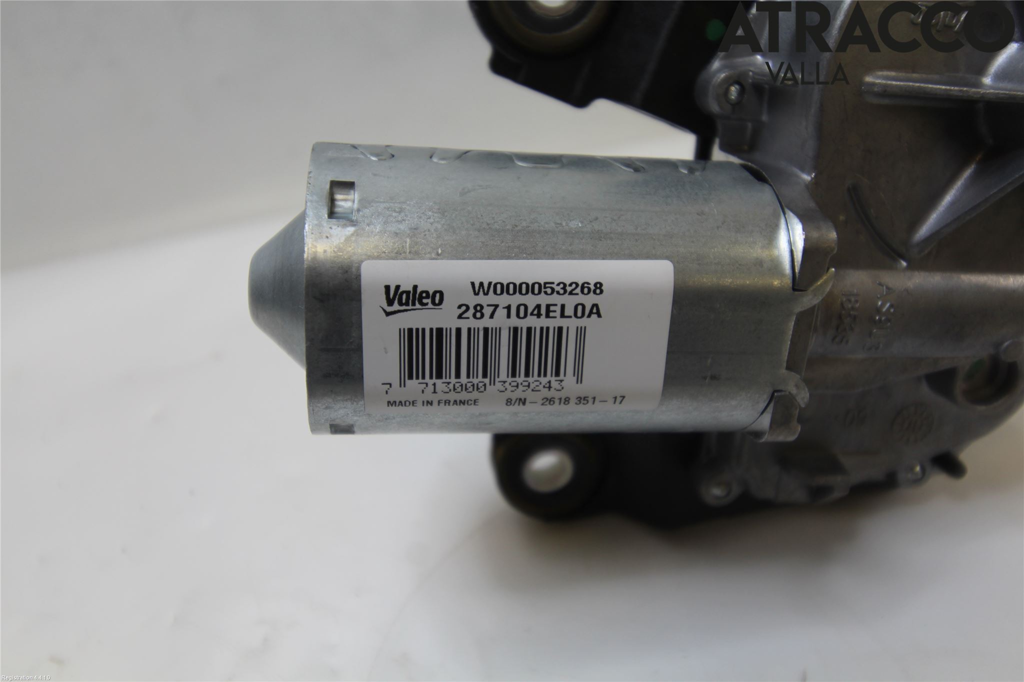 Nissan QASHQAI 14-17 Torkarmotor Baklucka