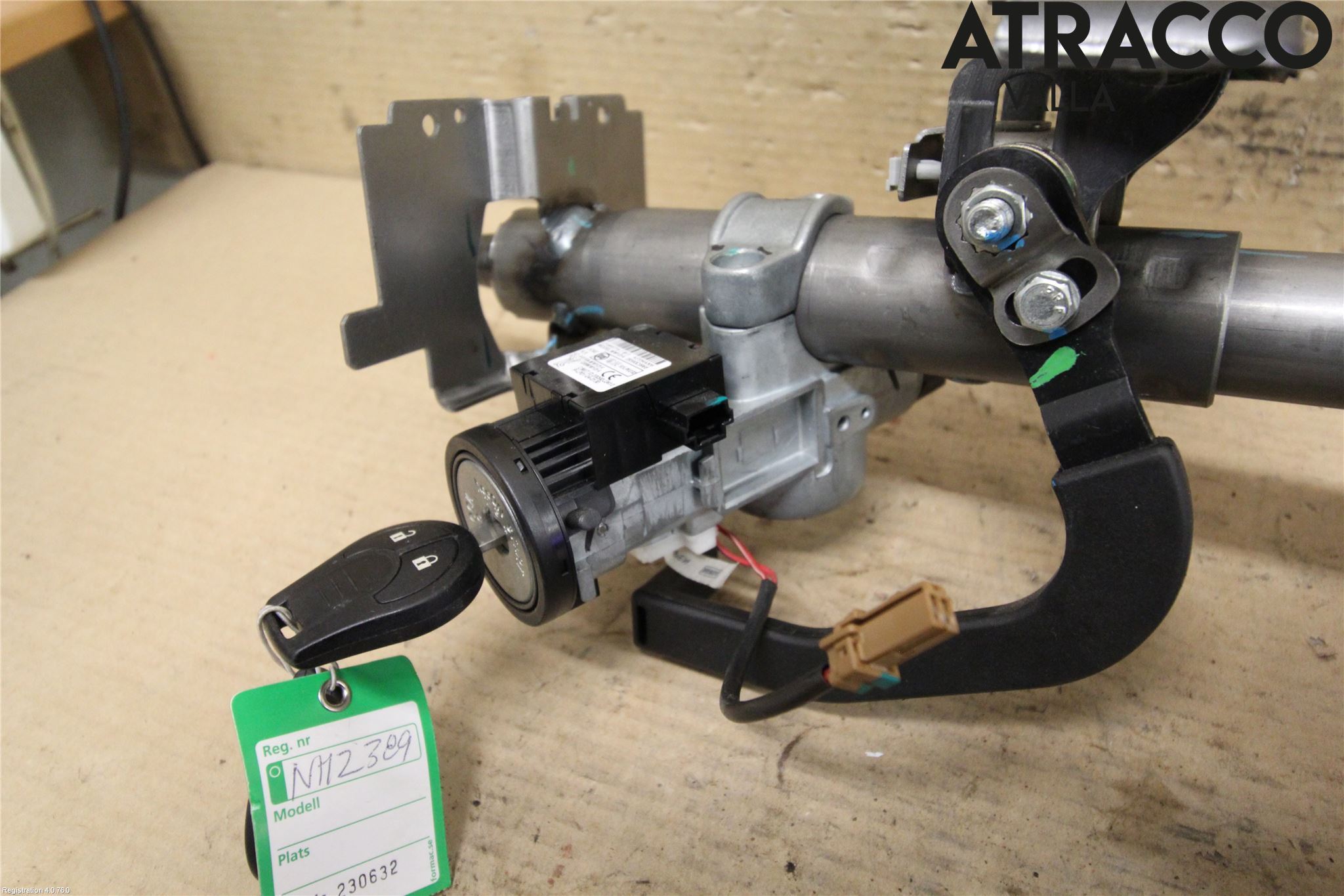 Nissan MICRA 11-16 Rattaxelagg Med Inb Servo