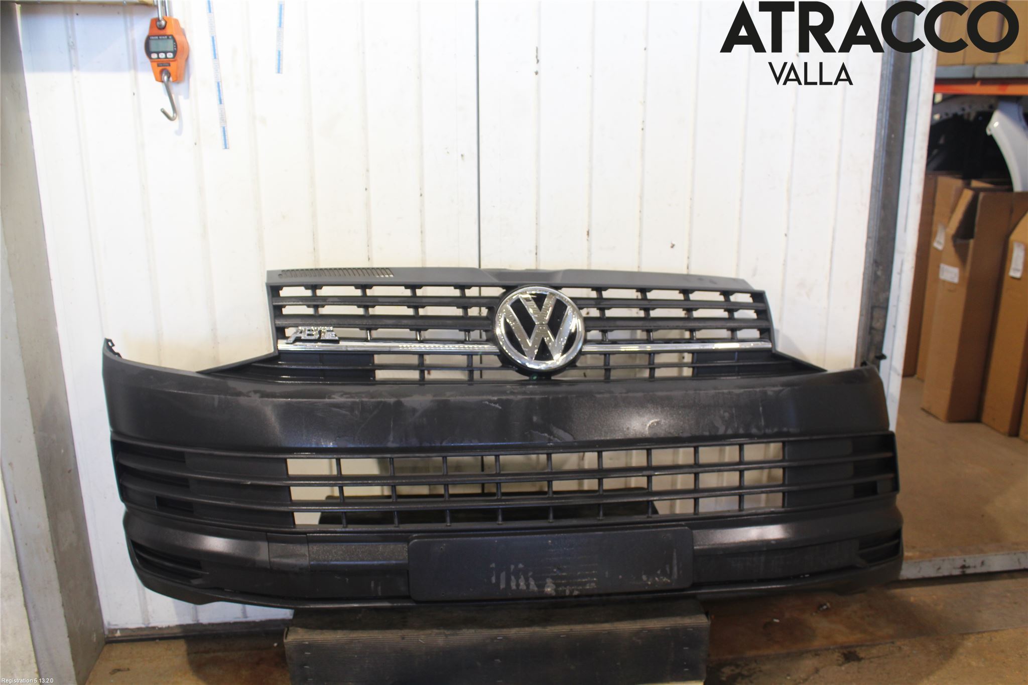 Volkswagen VW TRANSP/CARAVELLE (T6) 16-22 Stötfångarbeklädnad Fram