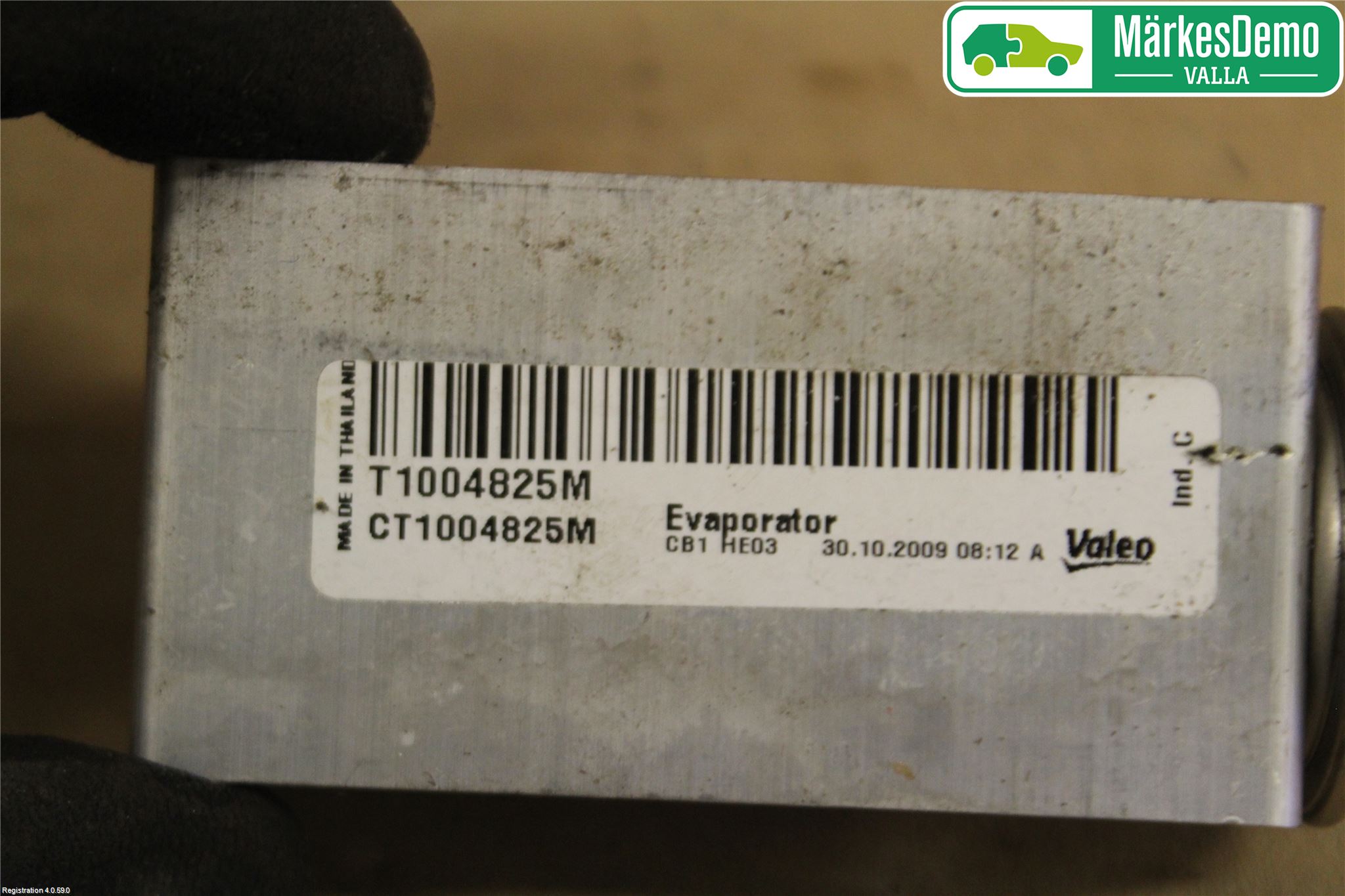 Renault MEGANE III 09-15 Ac Expansionsventil