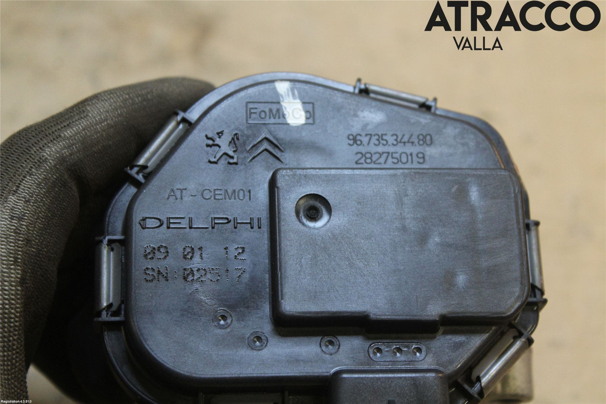 Citroen C4 II 11-18 Injspjällhus