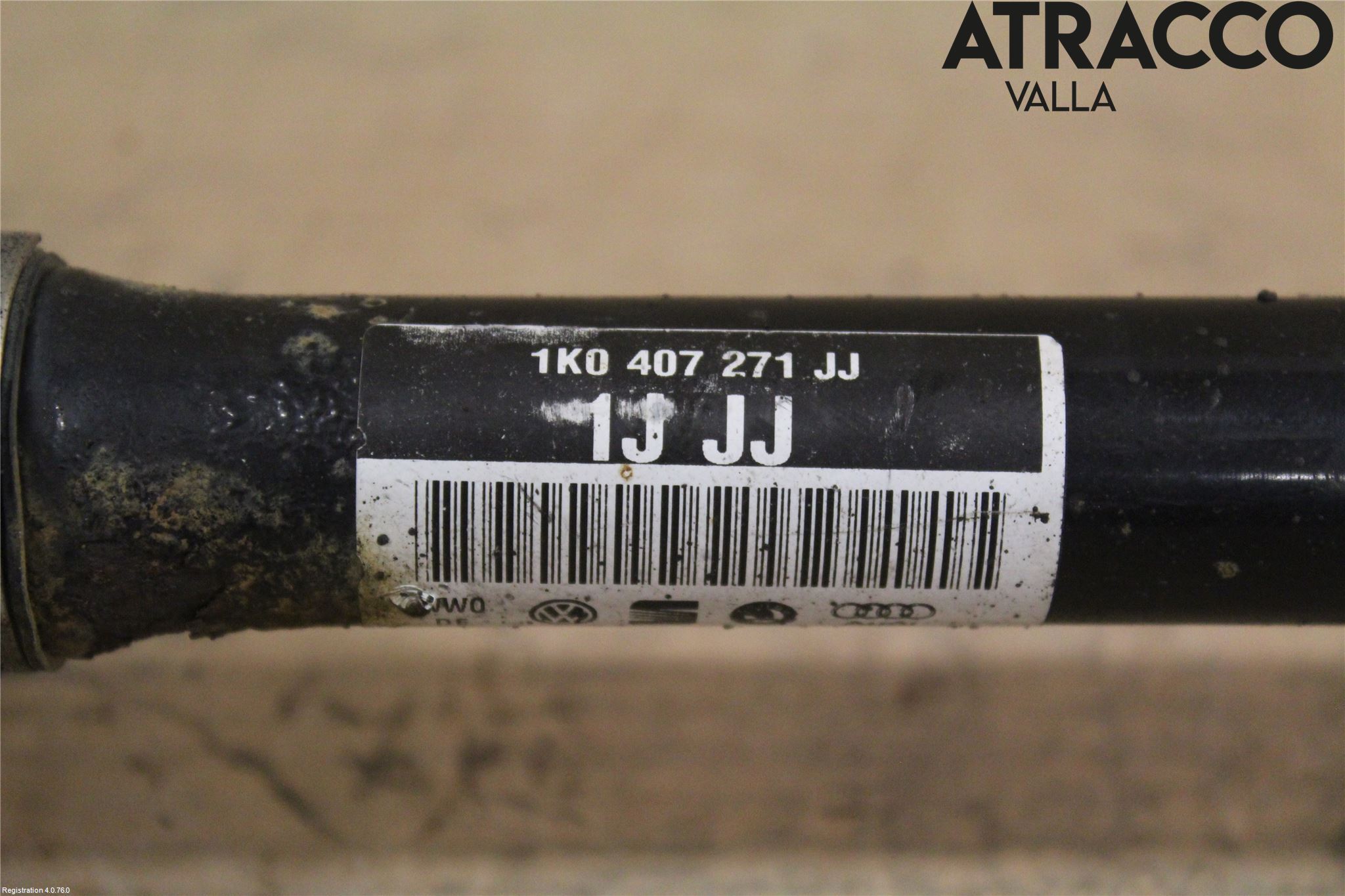 Volkswagen VW PASSAT 11-14 Drivaxel Fram Vänster
