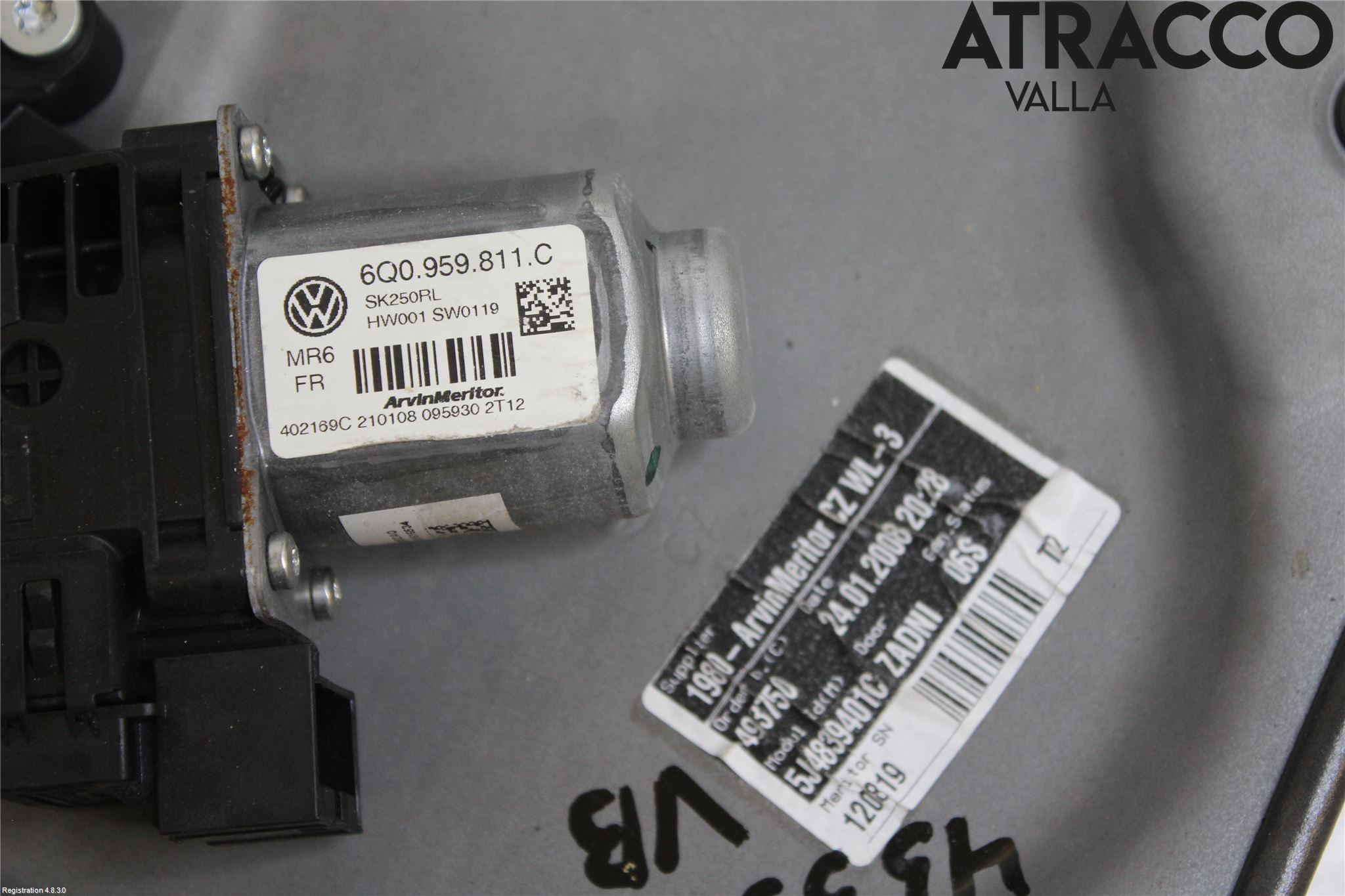 Skoda FABIA 07-14 Fönsterhiss El Kompl