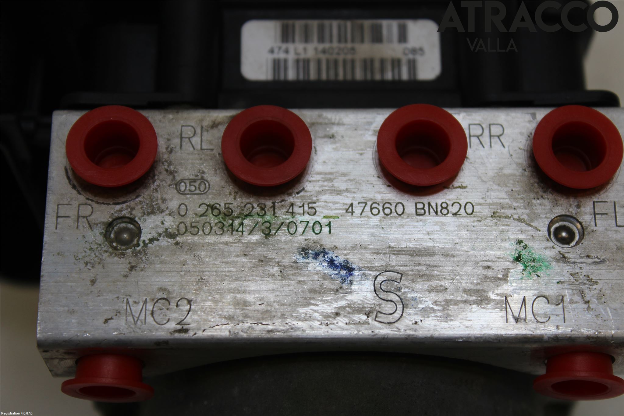 Nissan ALMERA    00-06 Abs Hydraulaggregat