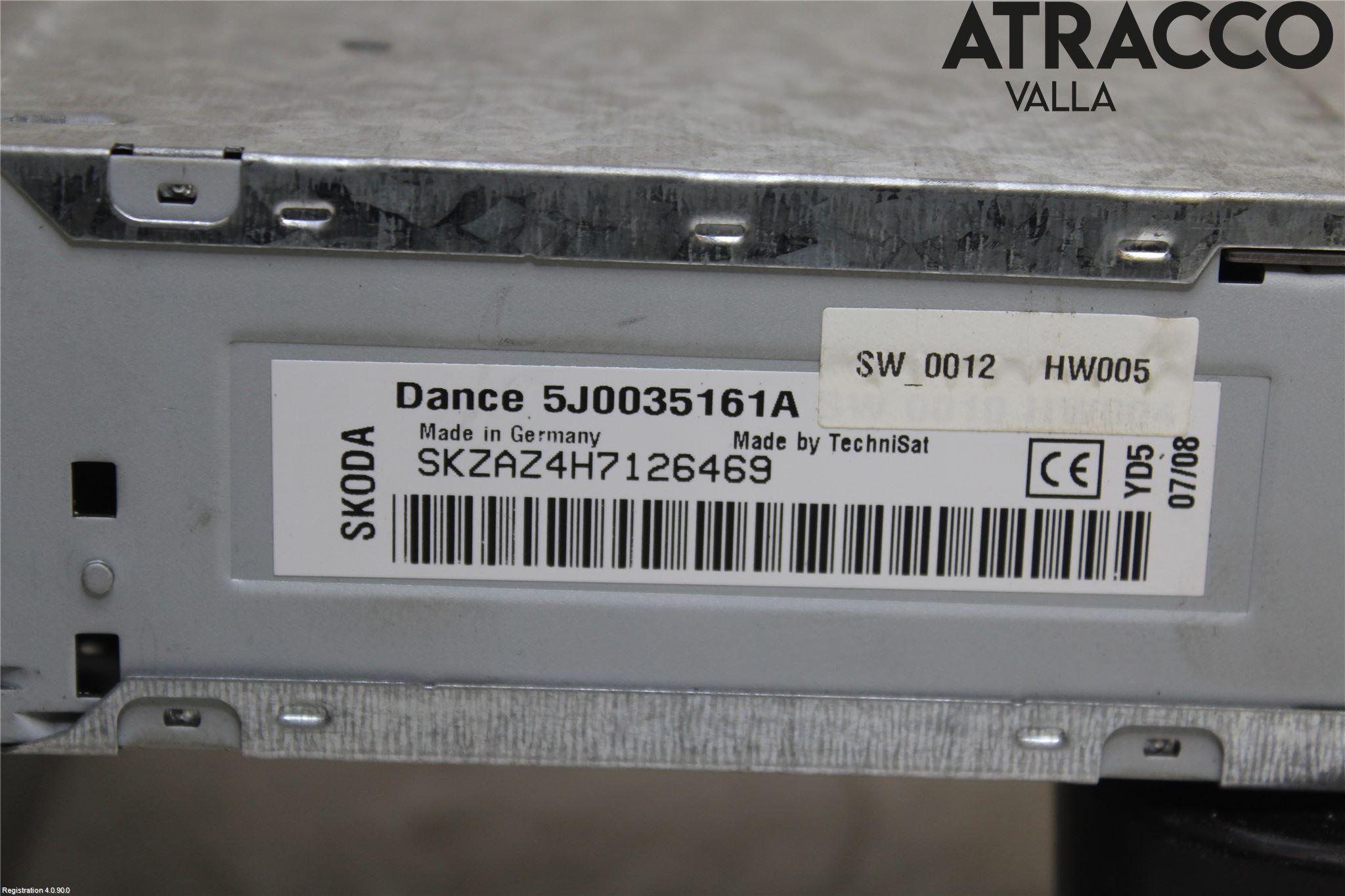 Skoda FABIA 07-14 Cd Radio - Multimediapanel