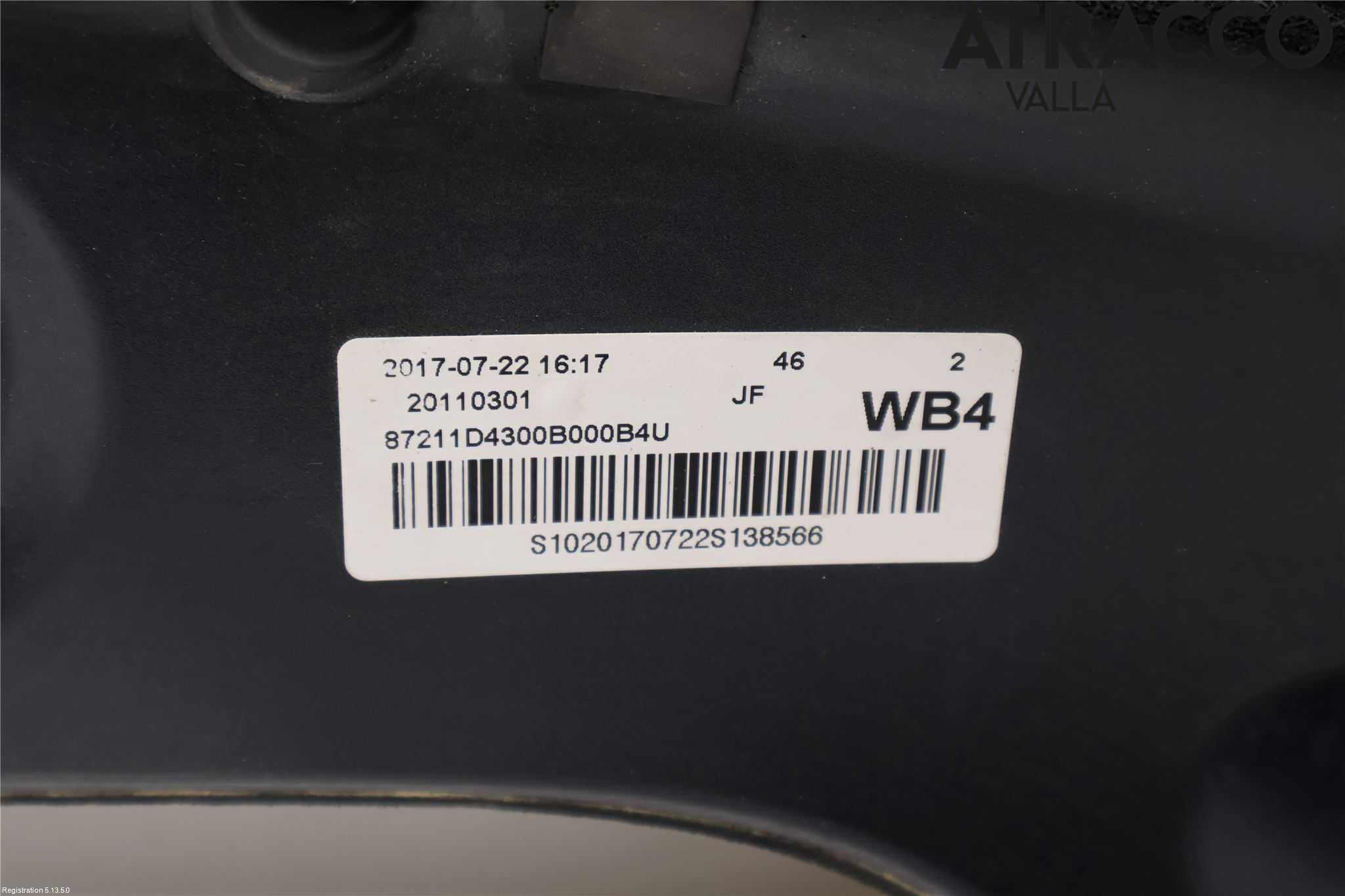 Kia OPTIMA 16-20 Spoiler Baklucka