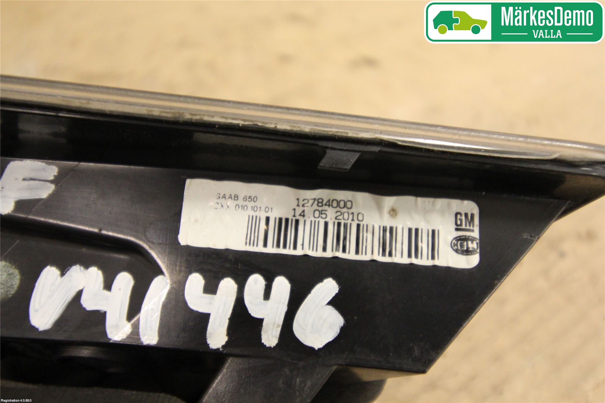 Saab 9-5 10-12 Positionsljus Fram Vä