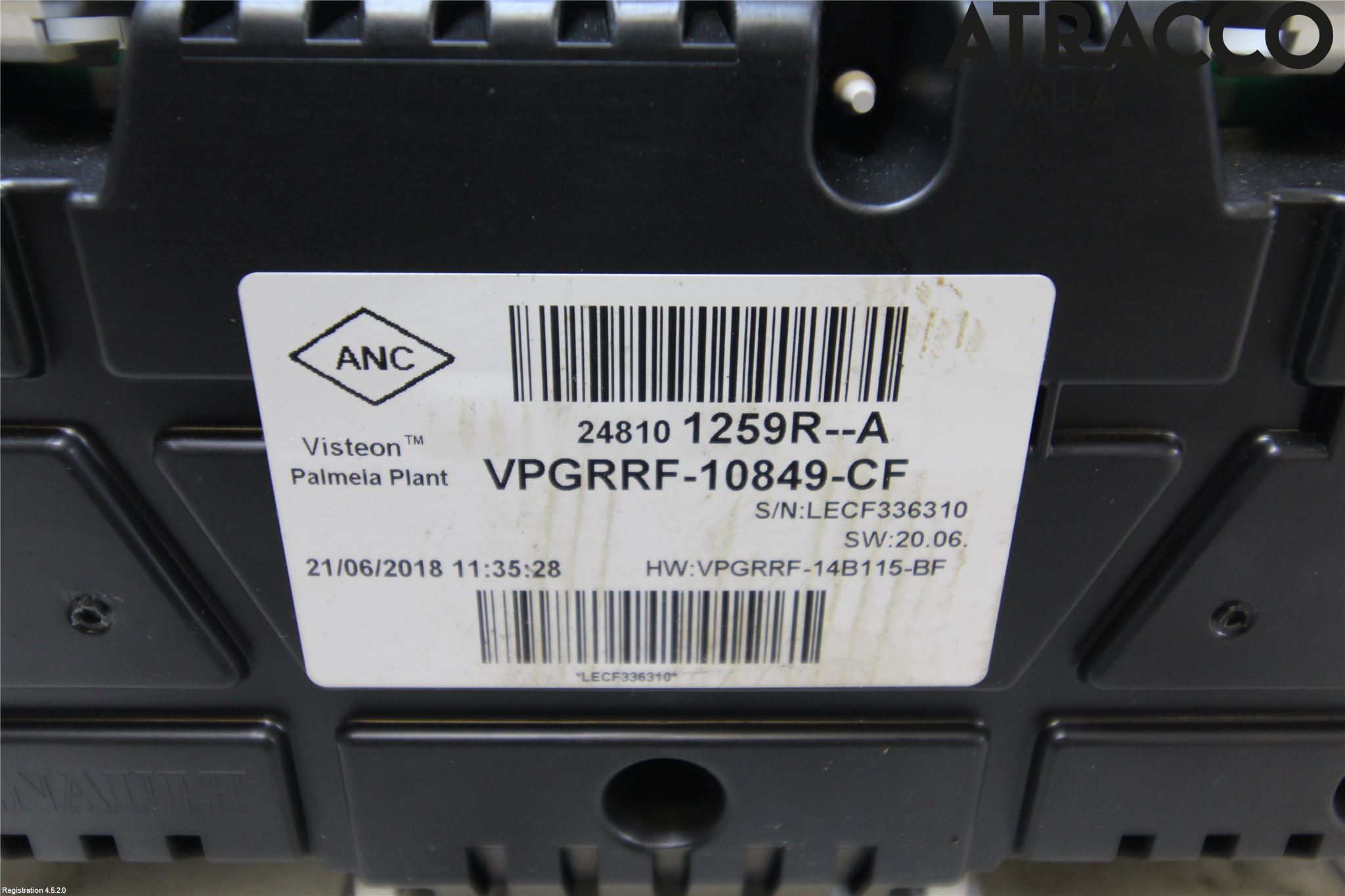 Renault CLIO IV 16-19 Instrument Komb