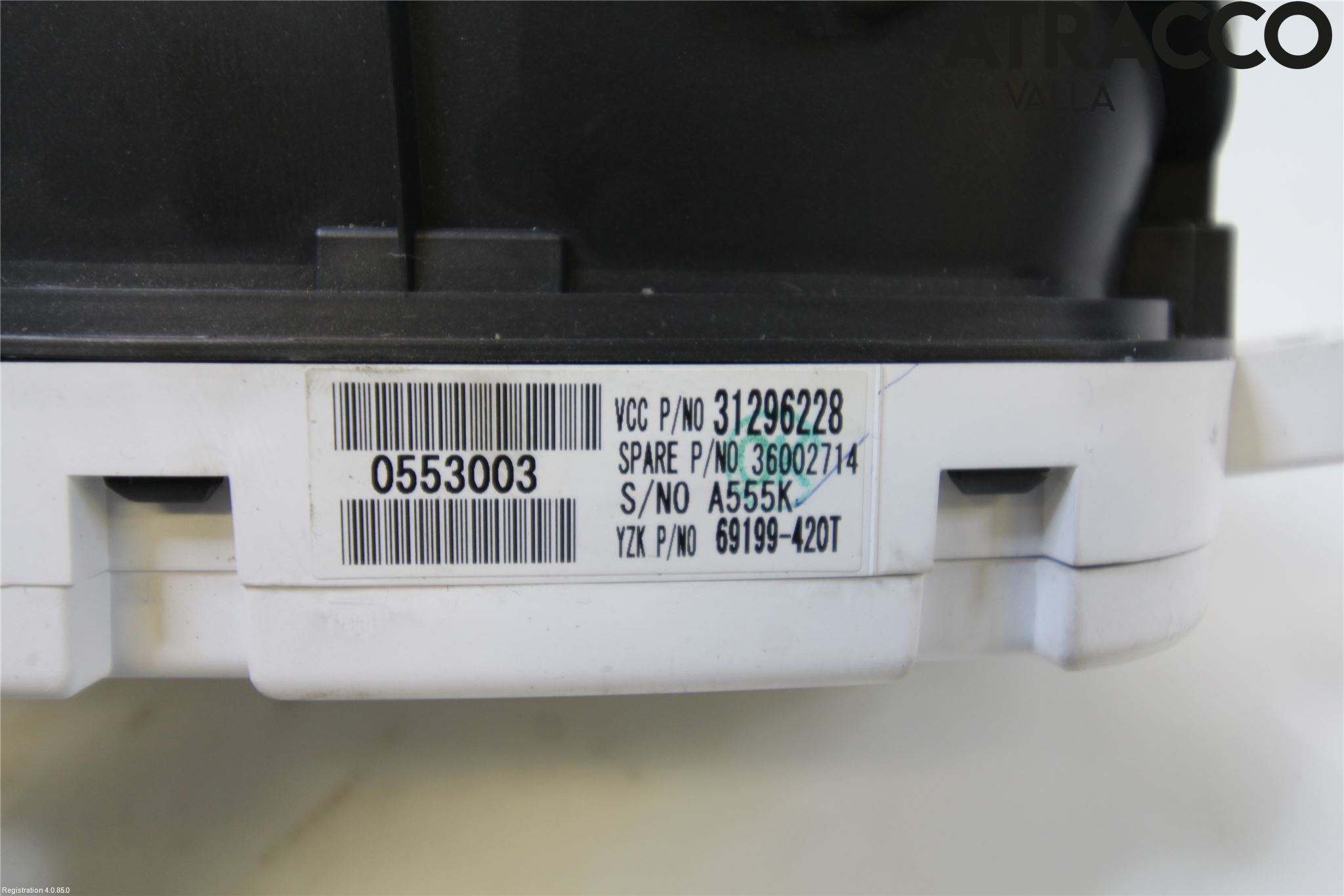 Volvo V50 08-12 Instrument Komb