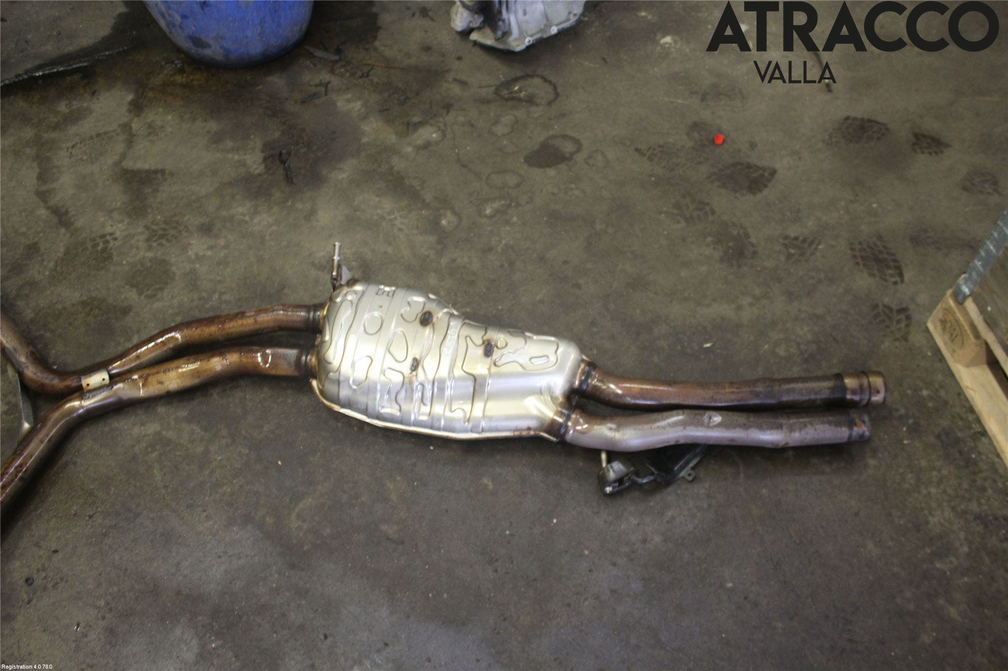 Audi A4/S4 B9 16-19 Avgassystem Komp Ej Kat