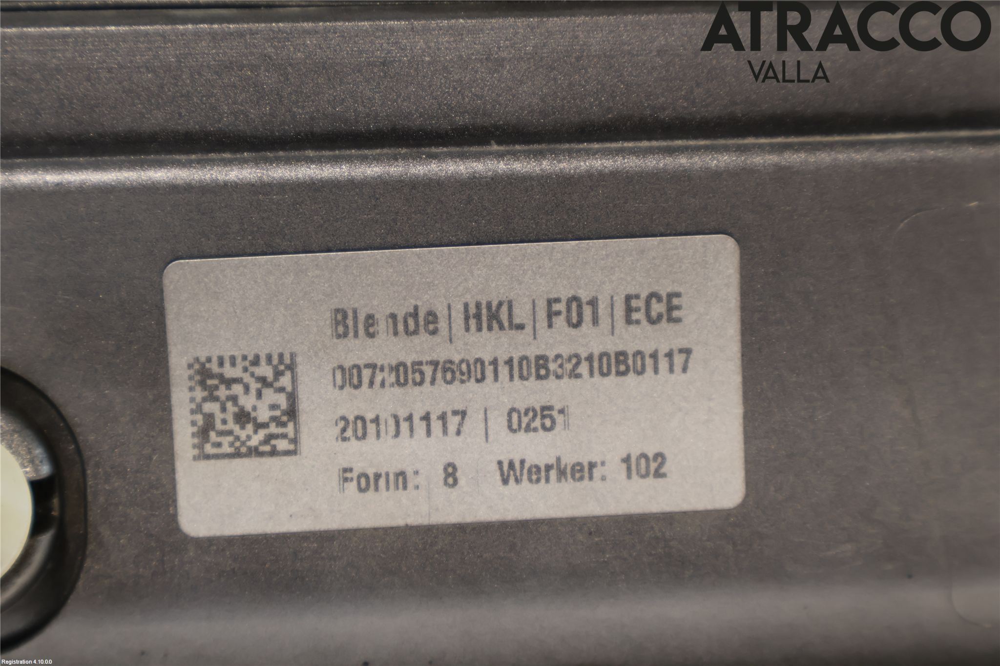 BMW 7 F01/02/03/04 09-15 Reflexramp-Dekorramp