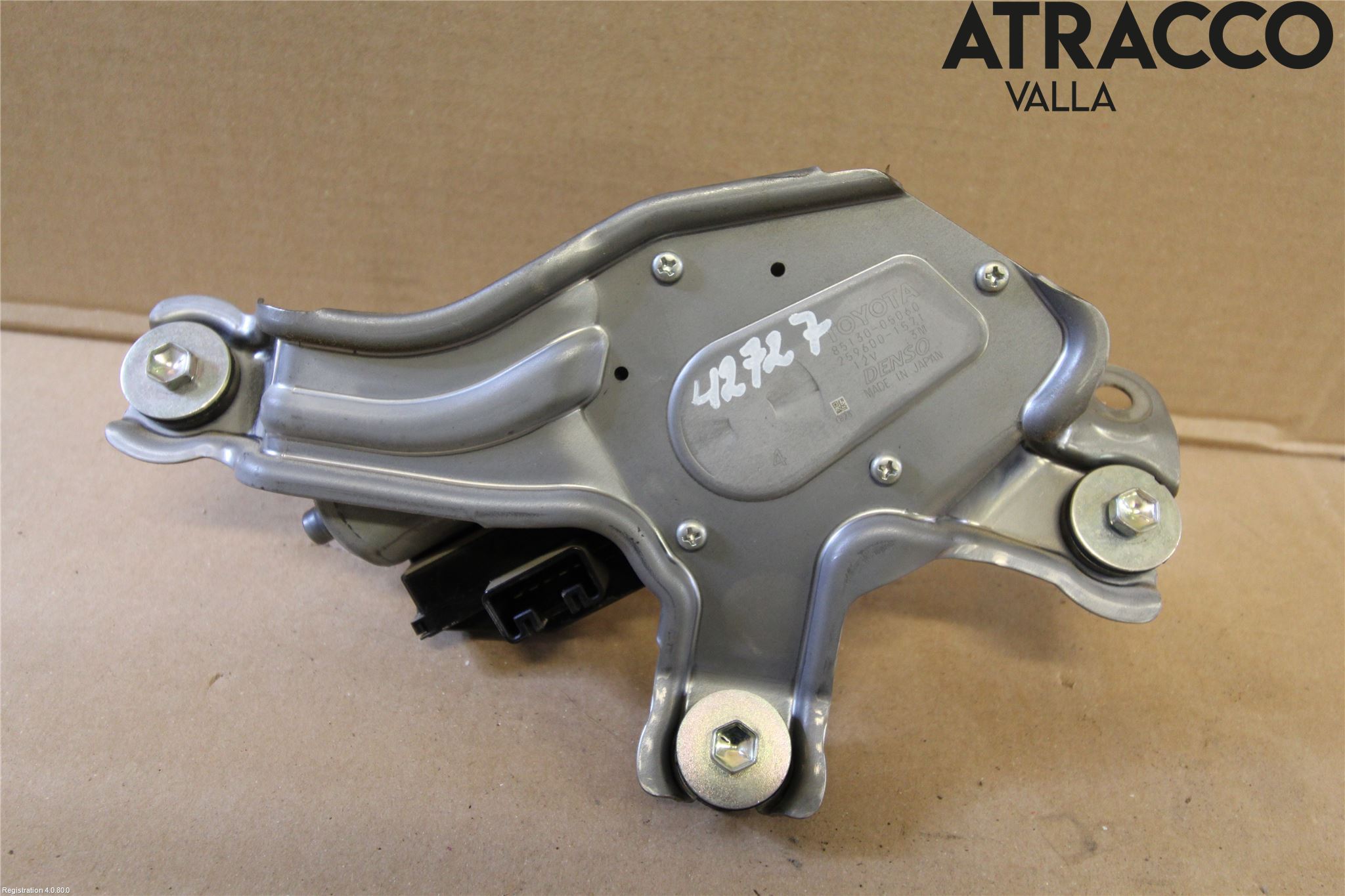 Toyota AVENSIS 09-15 Torkarmotor Baklucka