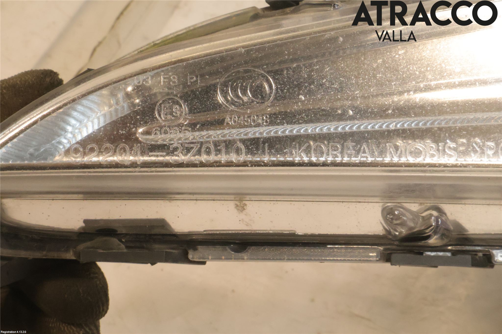 Hyundai i40 08-15 Dimljus-Varselljus Fram