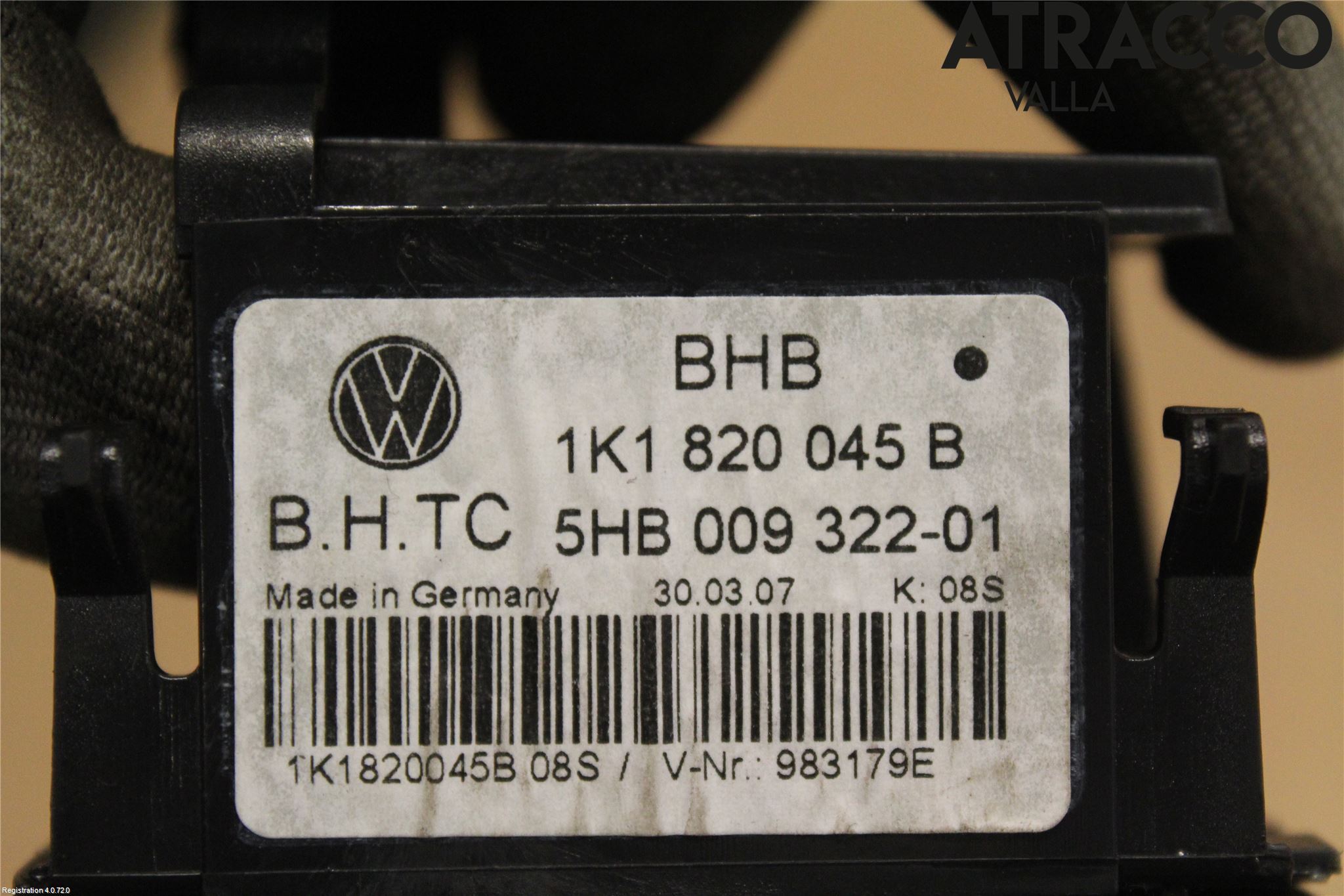 Volkswagen VW GOLF V 04-09 Ac Styrenhet Ac Manöveren