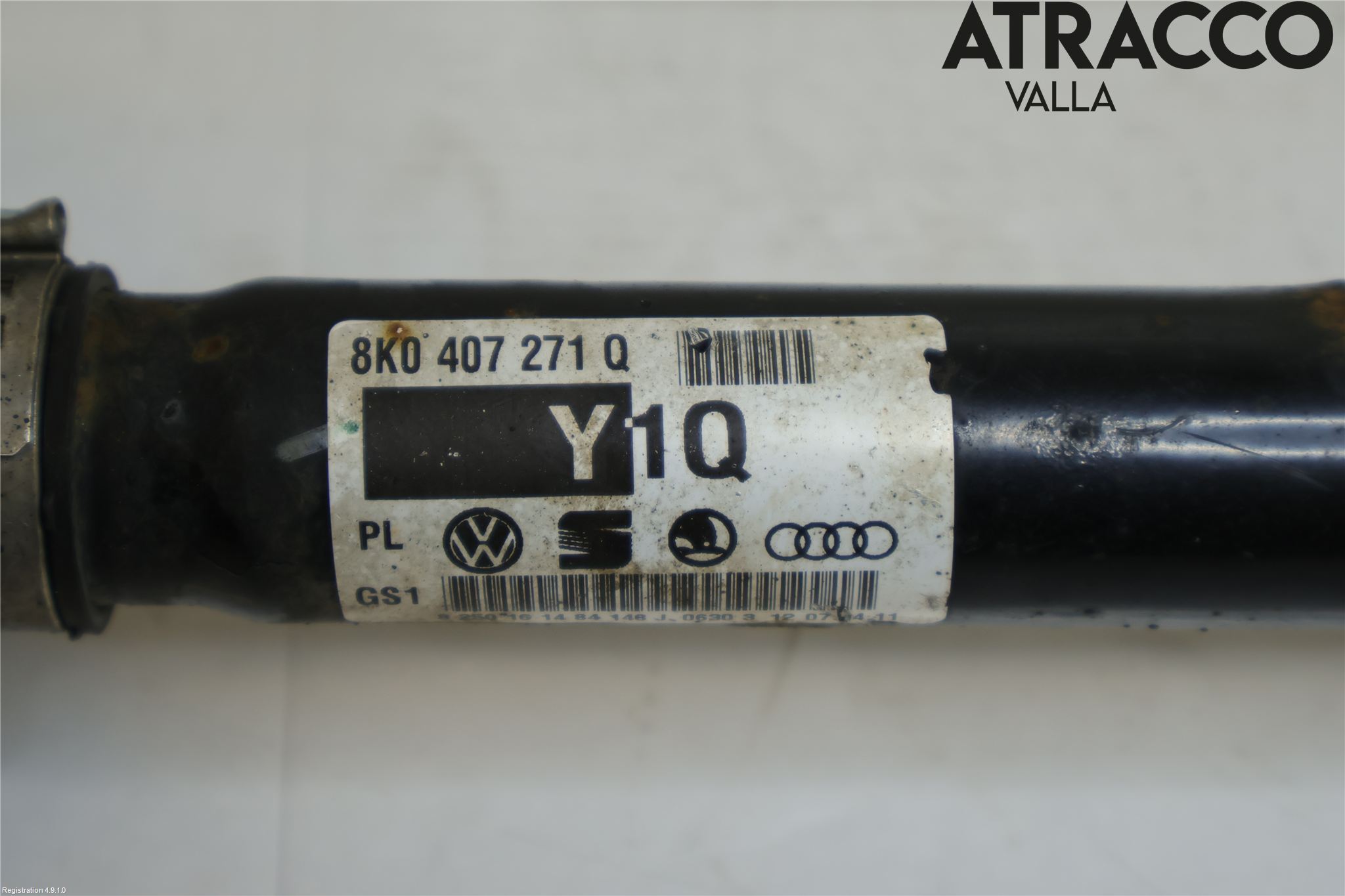 Audi A5 07-16 Drivaxel Fram Vänster