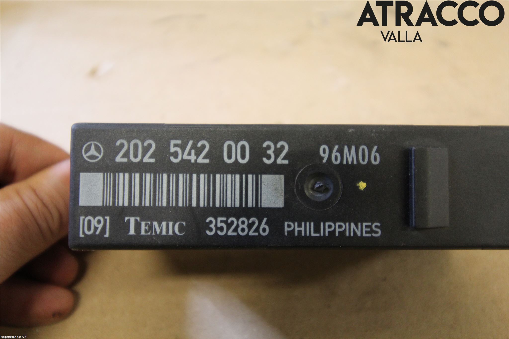 Mercedes-Benz MB C (W202) 94-00 Relä Glödtrådsvakt