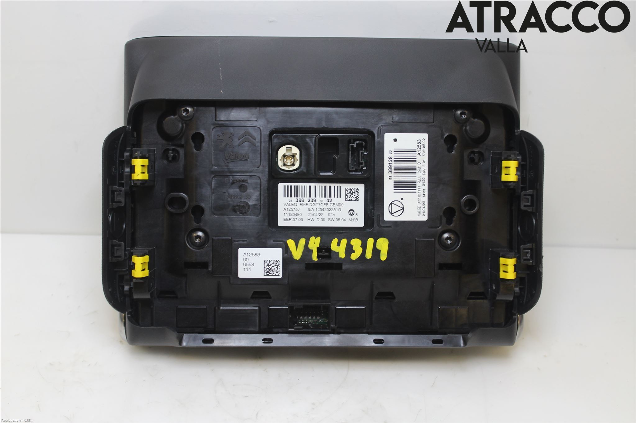 Citroen COTROEN C3 17-24 Multifunktionsdisplay