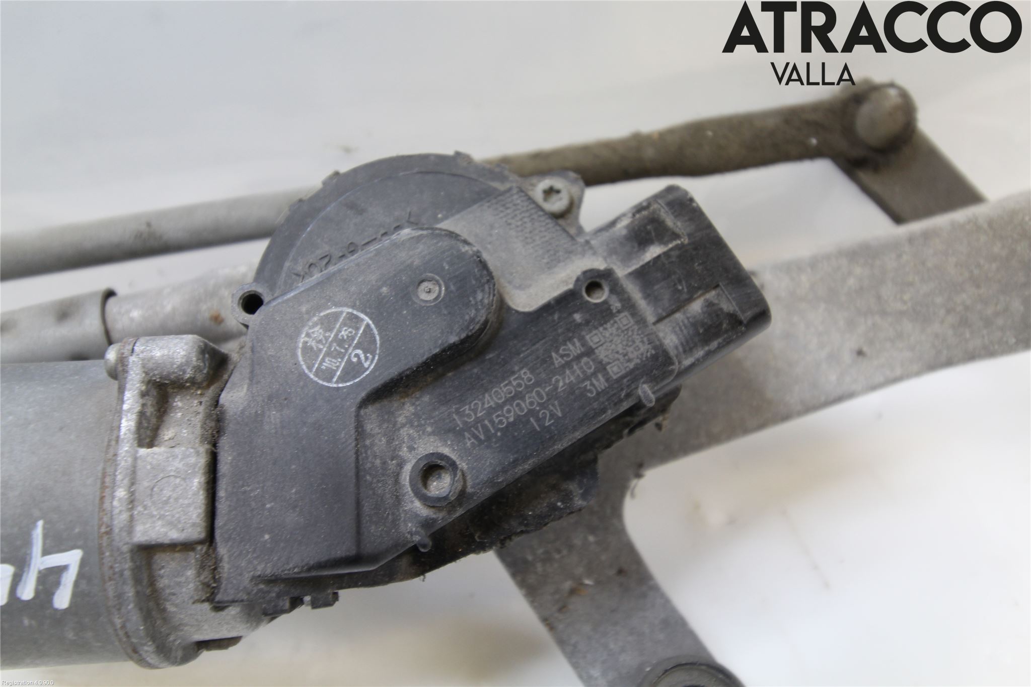 Saab 9-5 10-12 Torkarmekanism Vindruta