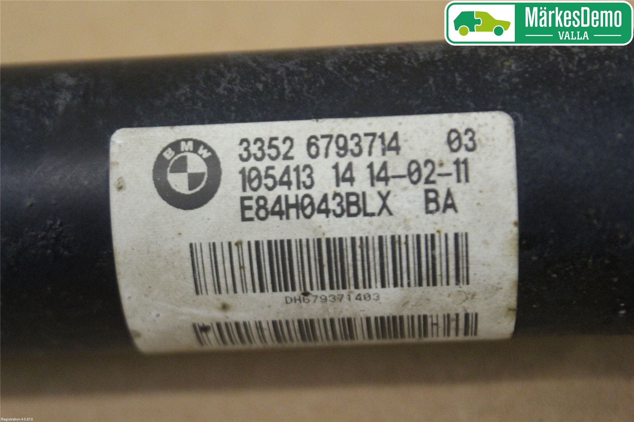 BMW X1 E84 10-15 Stötdämpare Bak