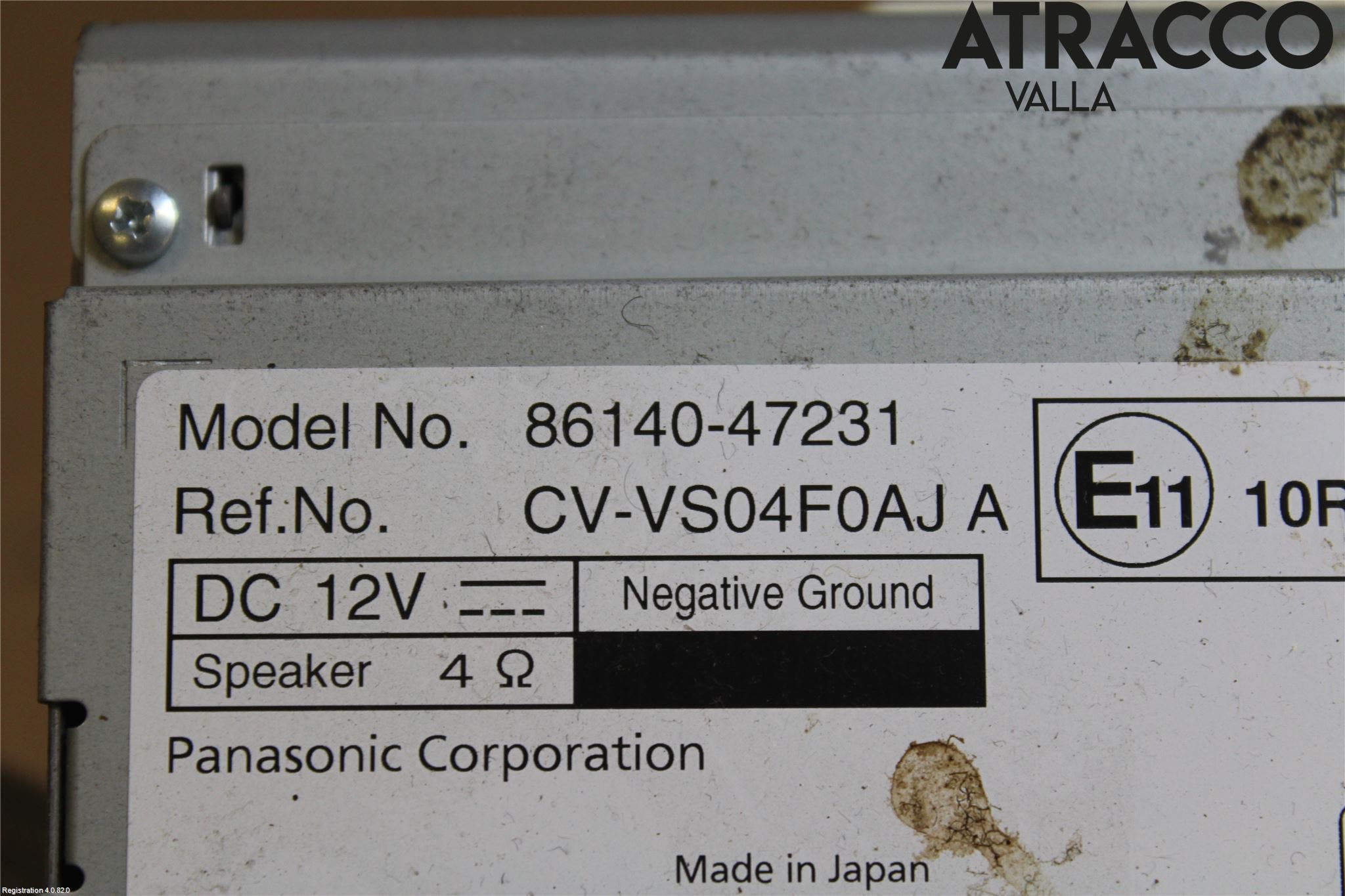 Toyota PRIUS+ ZVW40 12-20 Cd Radio - Multimediapanel