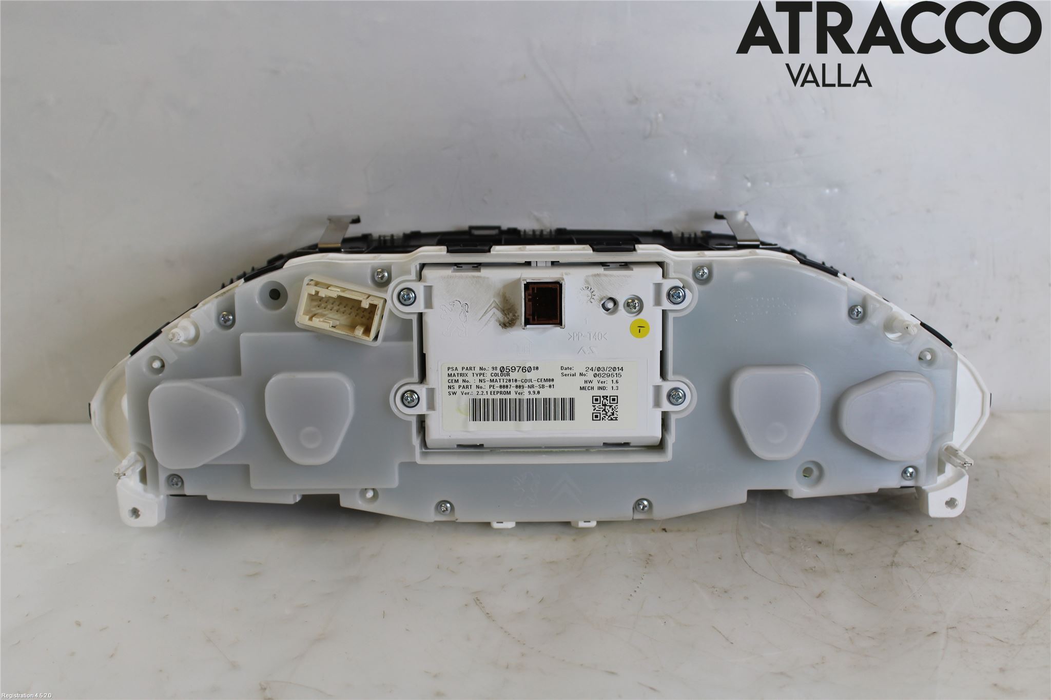 Peugeot 2008 13-20 Instrument Komb
