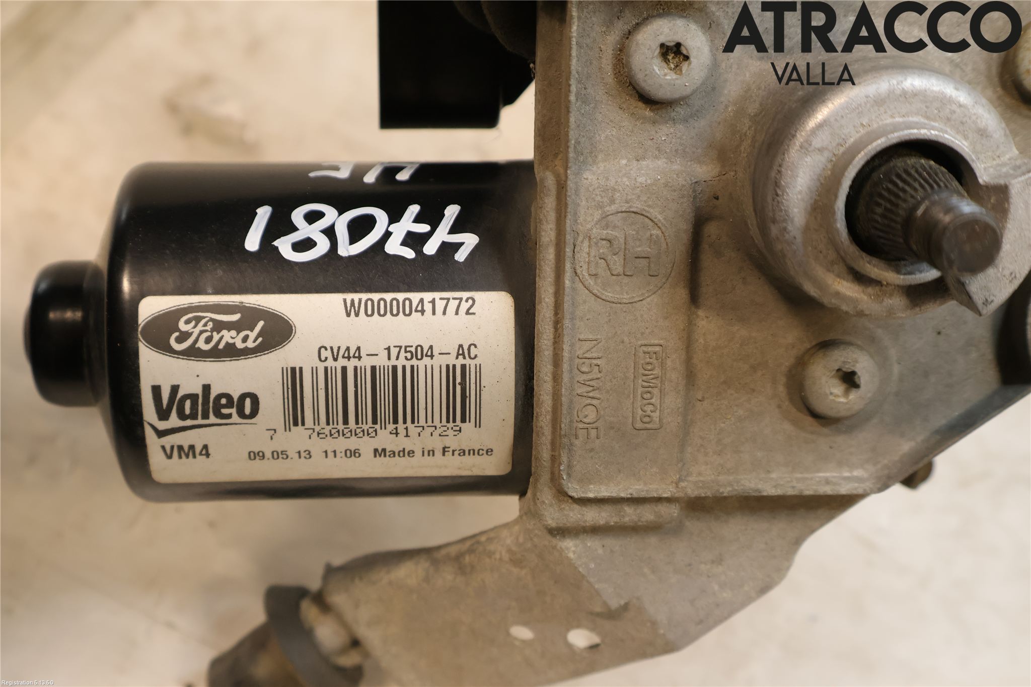 Ford KUGA 13-16 Torkarmotor Vindruta