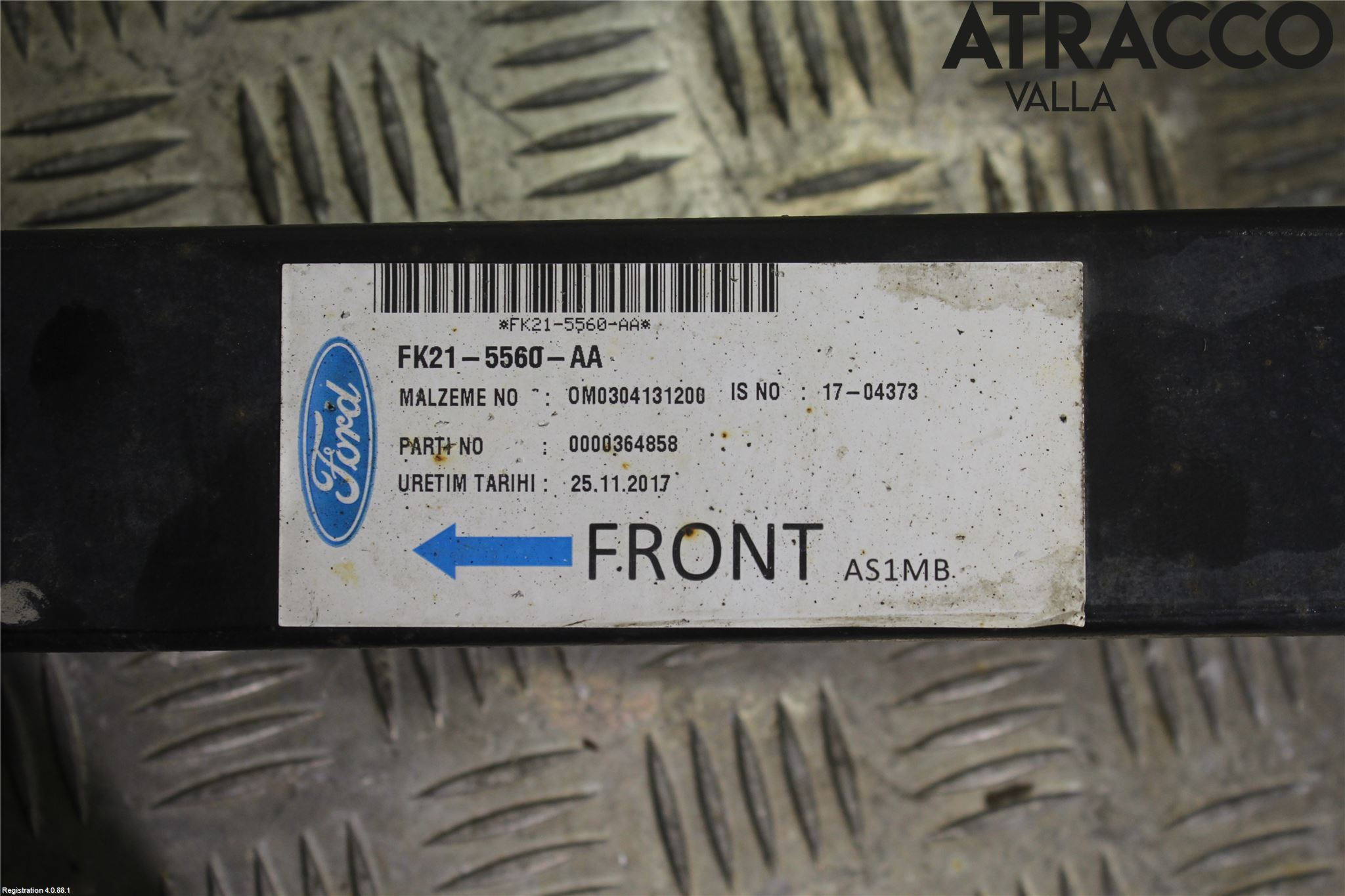 Ford TRANSIT SKÅP/BUSS 14-22 Fjäder Bak Blad