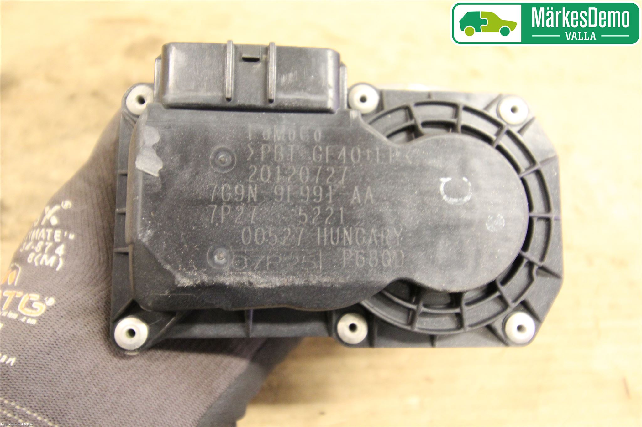 Volvo V70 08-13 Injspjällhus